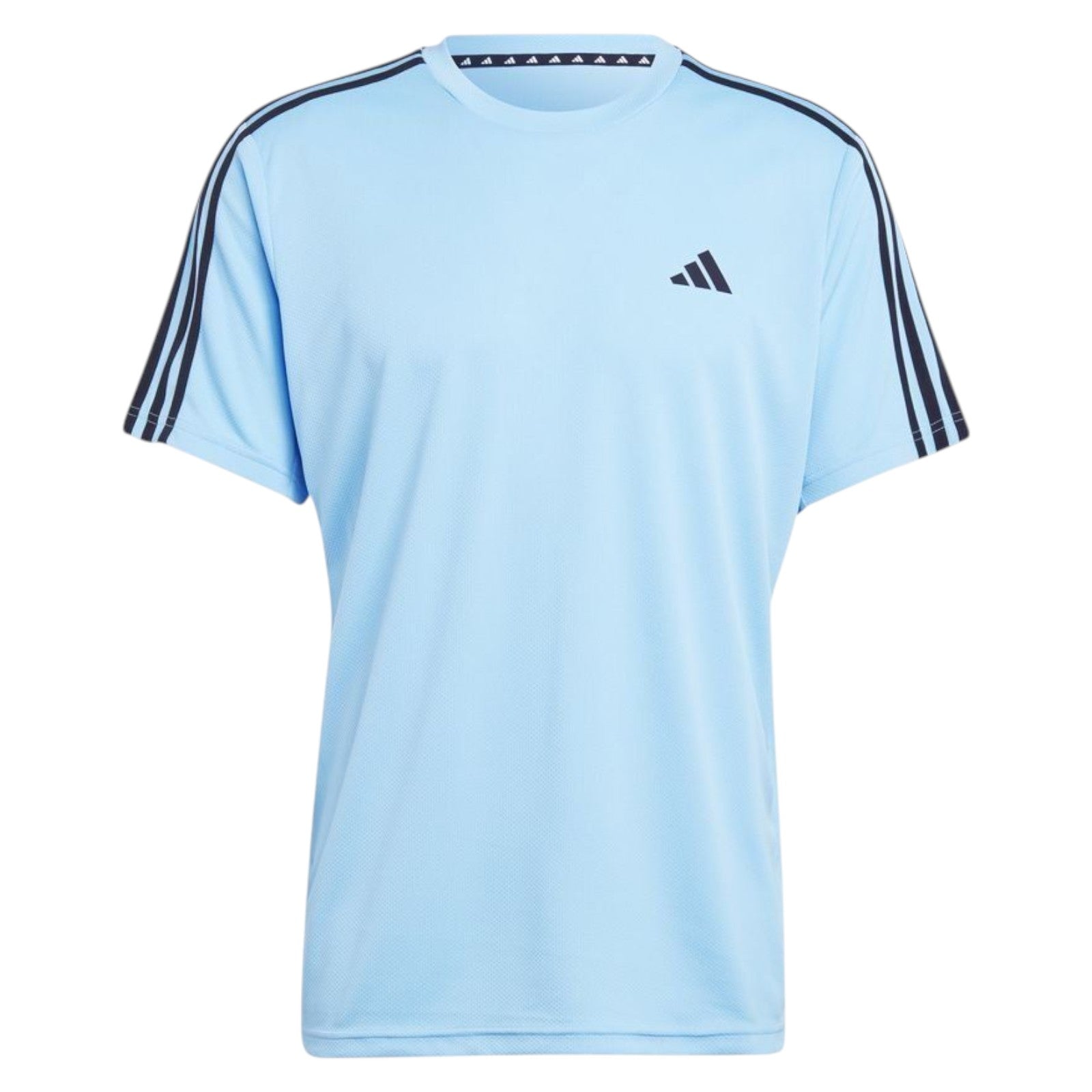 adidas Train Essentials 3-Stripes Training T-Shirt - Blue