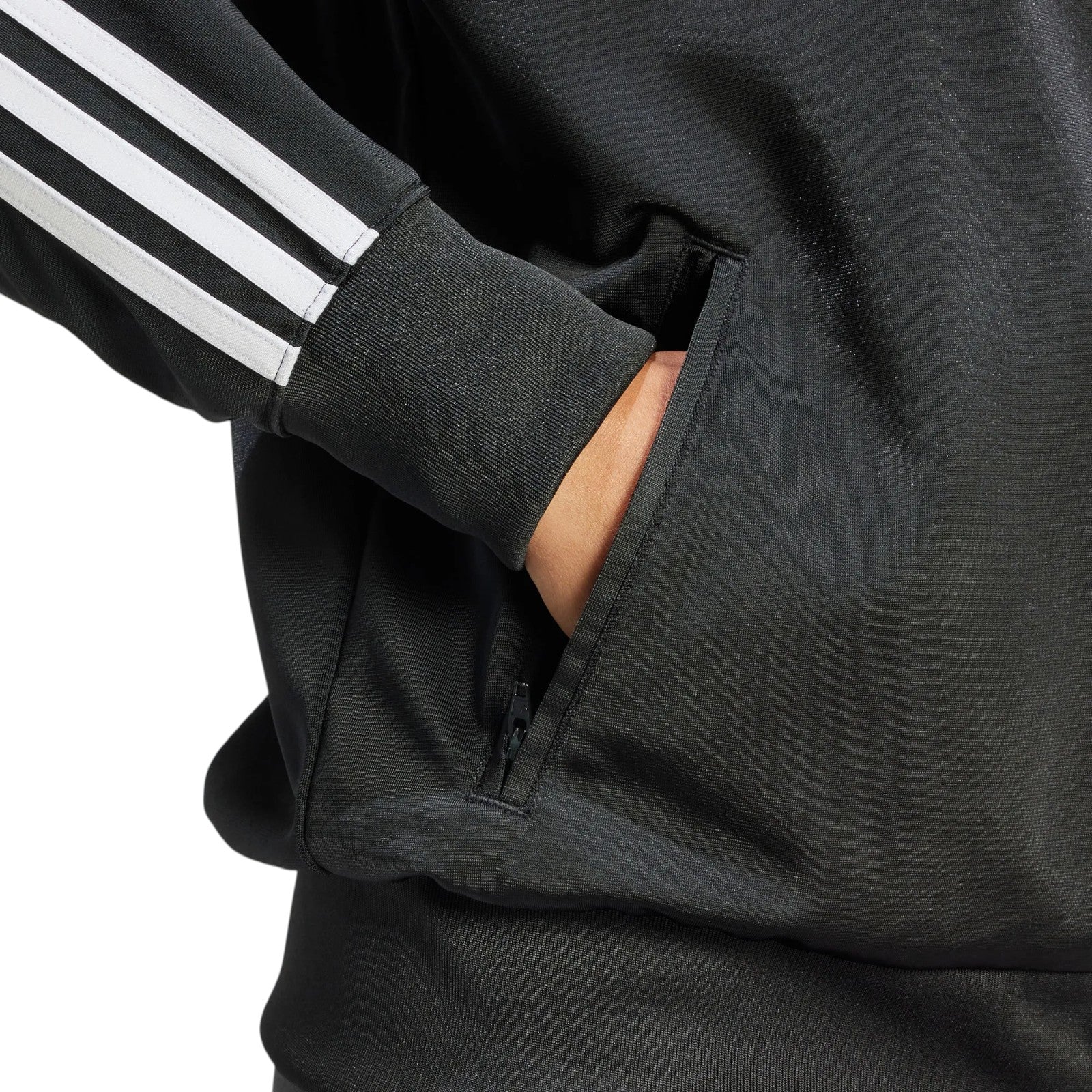 adidas Originals Women's Adicolor Loose Firebird Track Top - Black