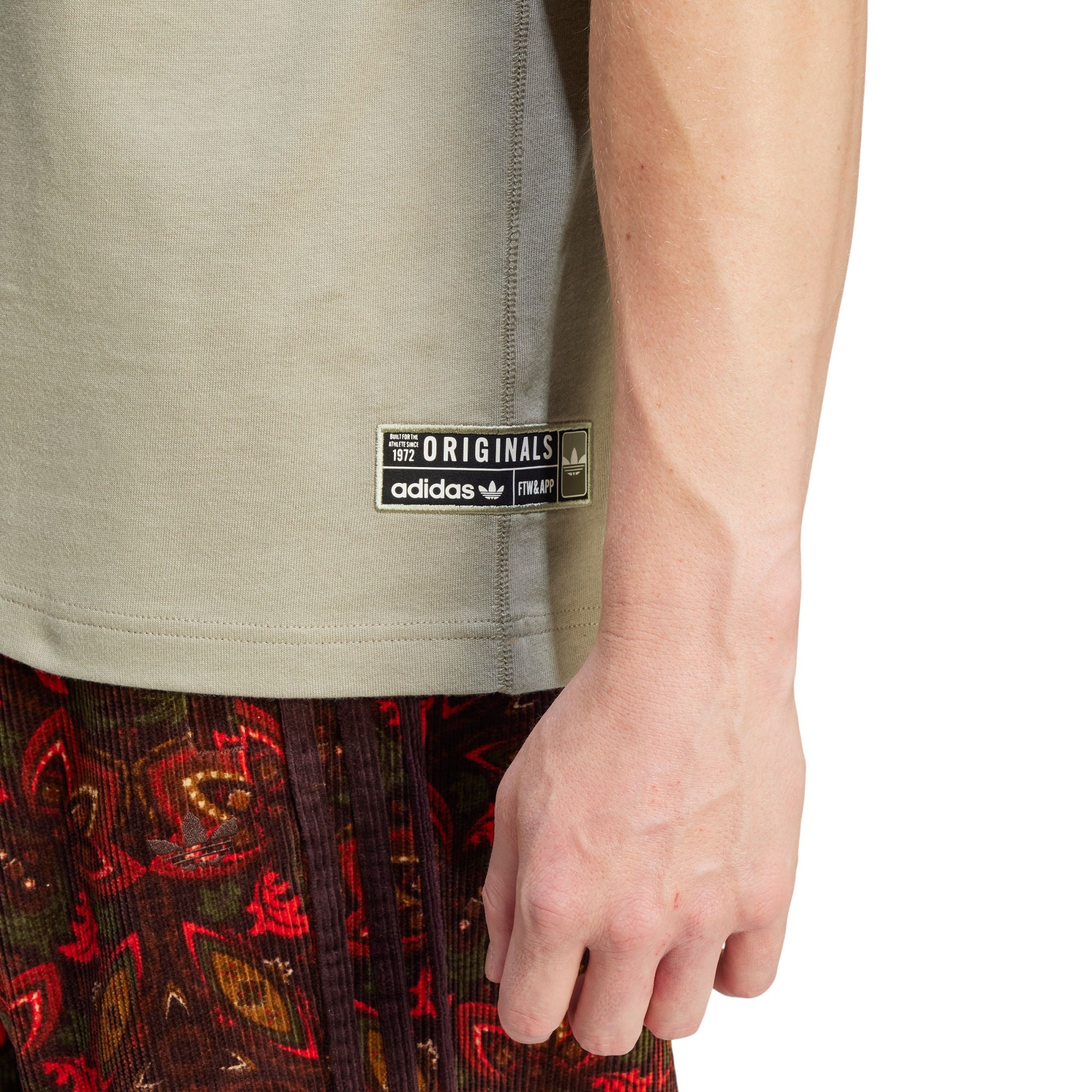 adidas Originals Graphic T-Shirt - Silver Pebble