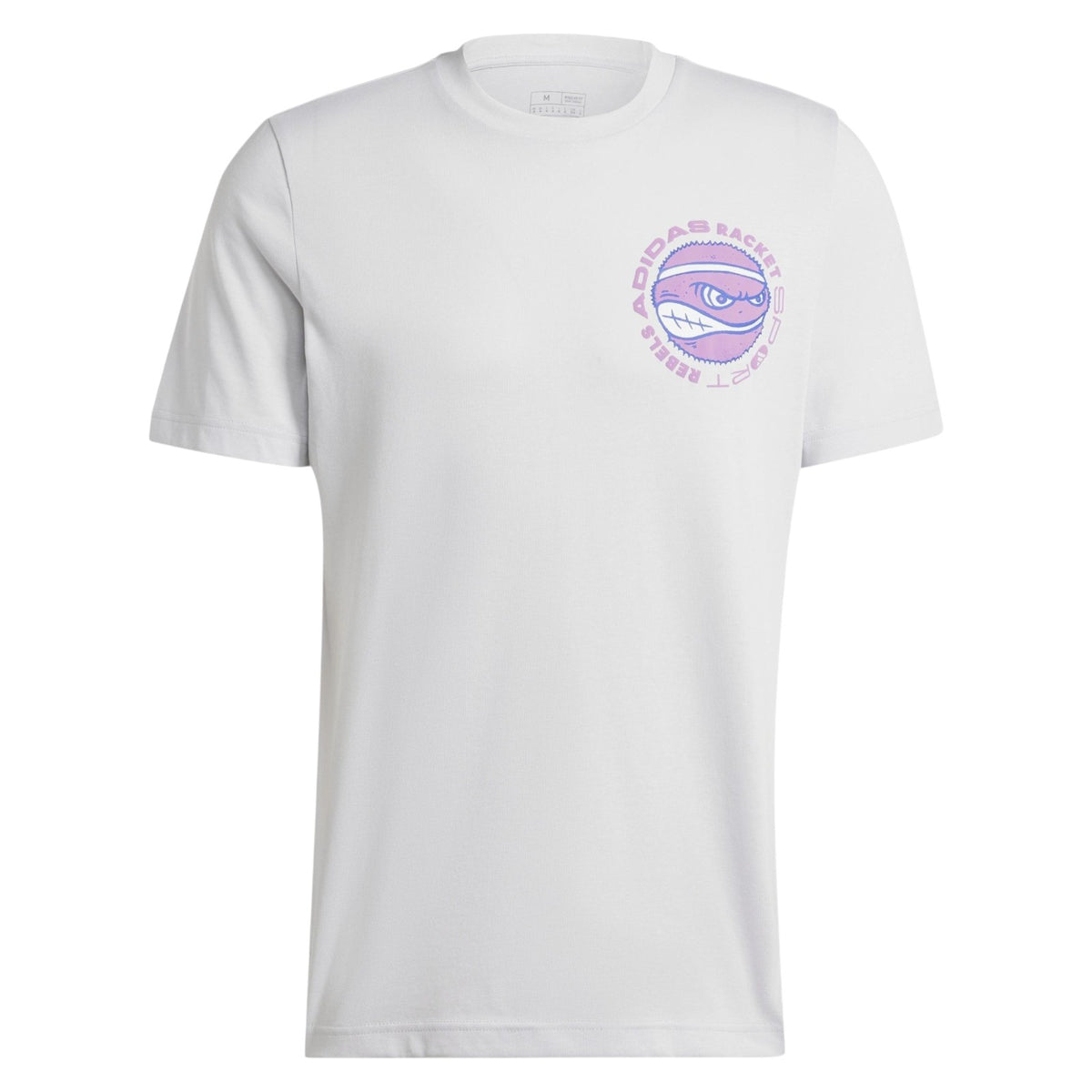 adidas Racket Sport Rebels Graphic T-Shirt - Grey