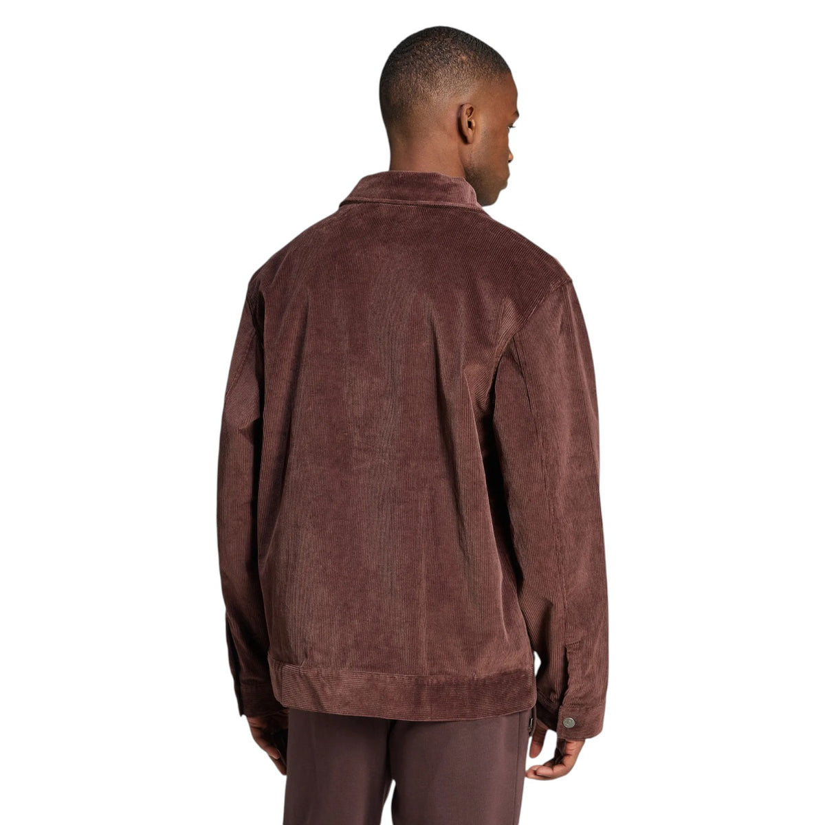 adidas Originals Men's Corduroy Coach Jacket - Brown