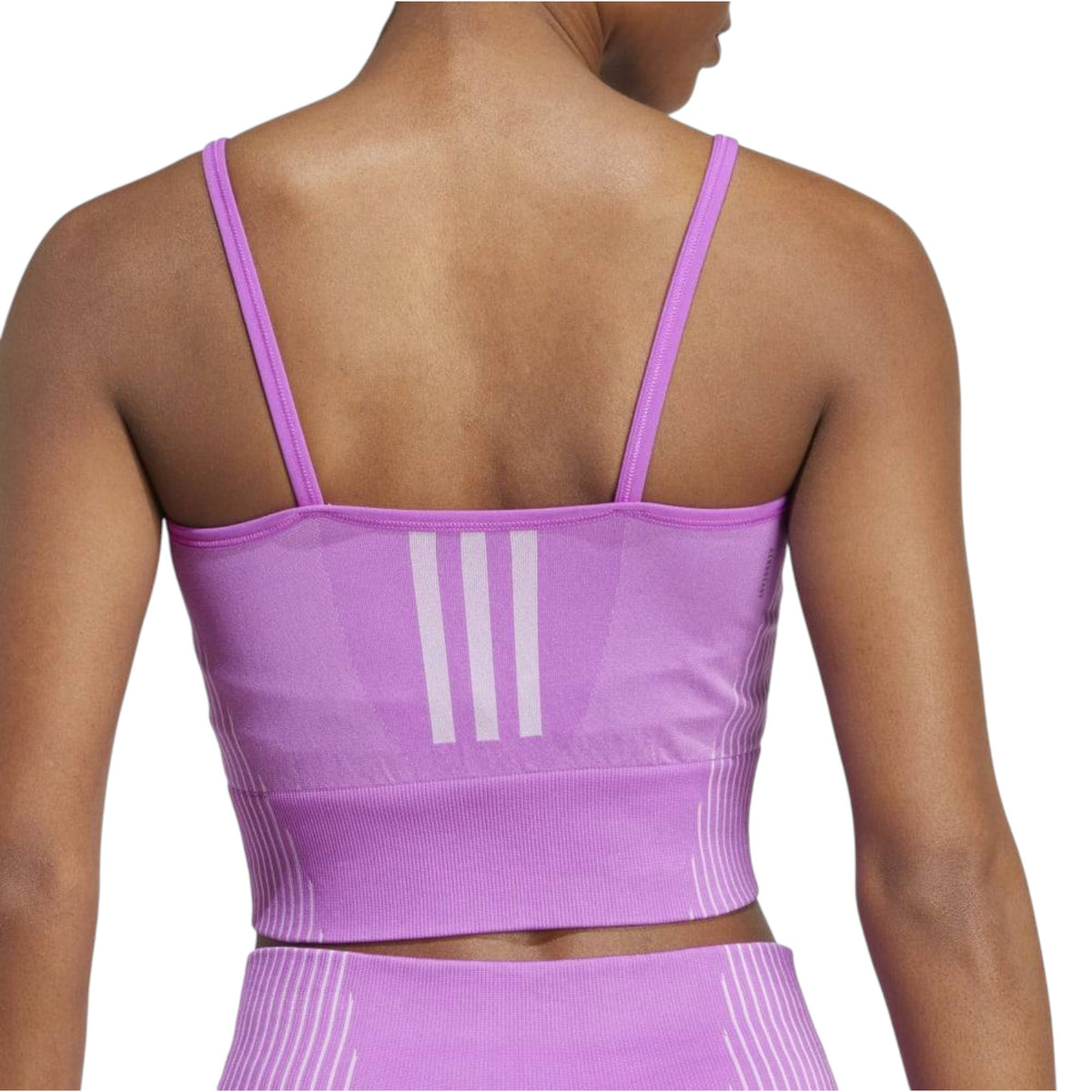 adidas Women's AEROKNIT Training Tank Top - Purple