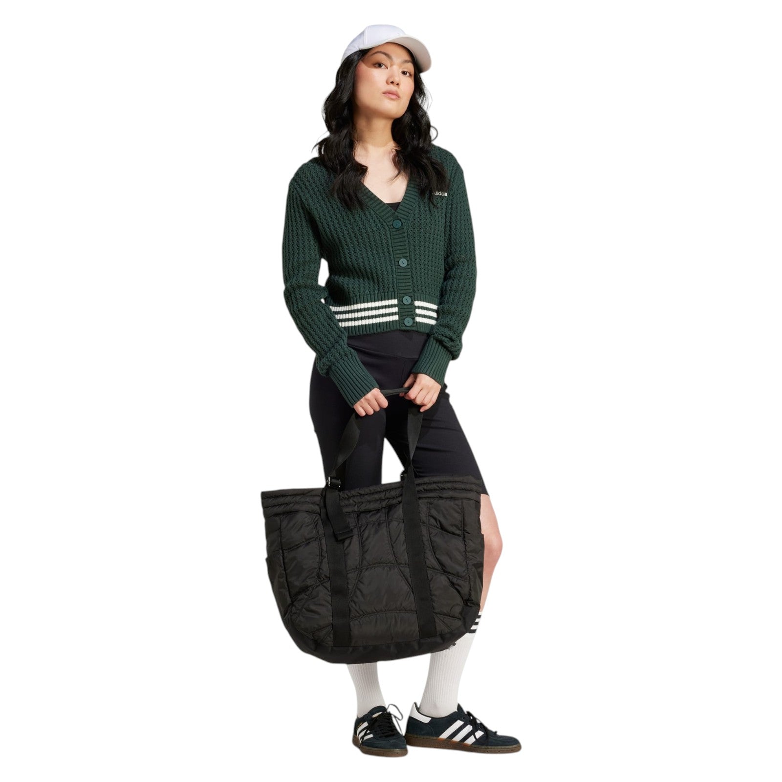 adidas Originals Women's Knit Cardigan - Green
