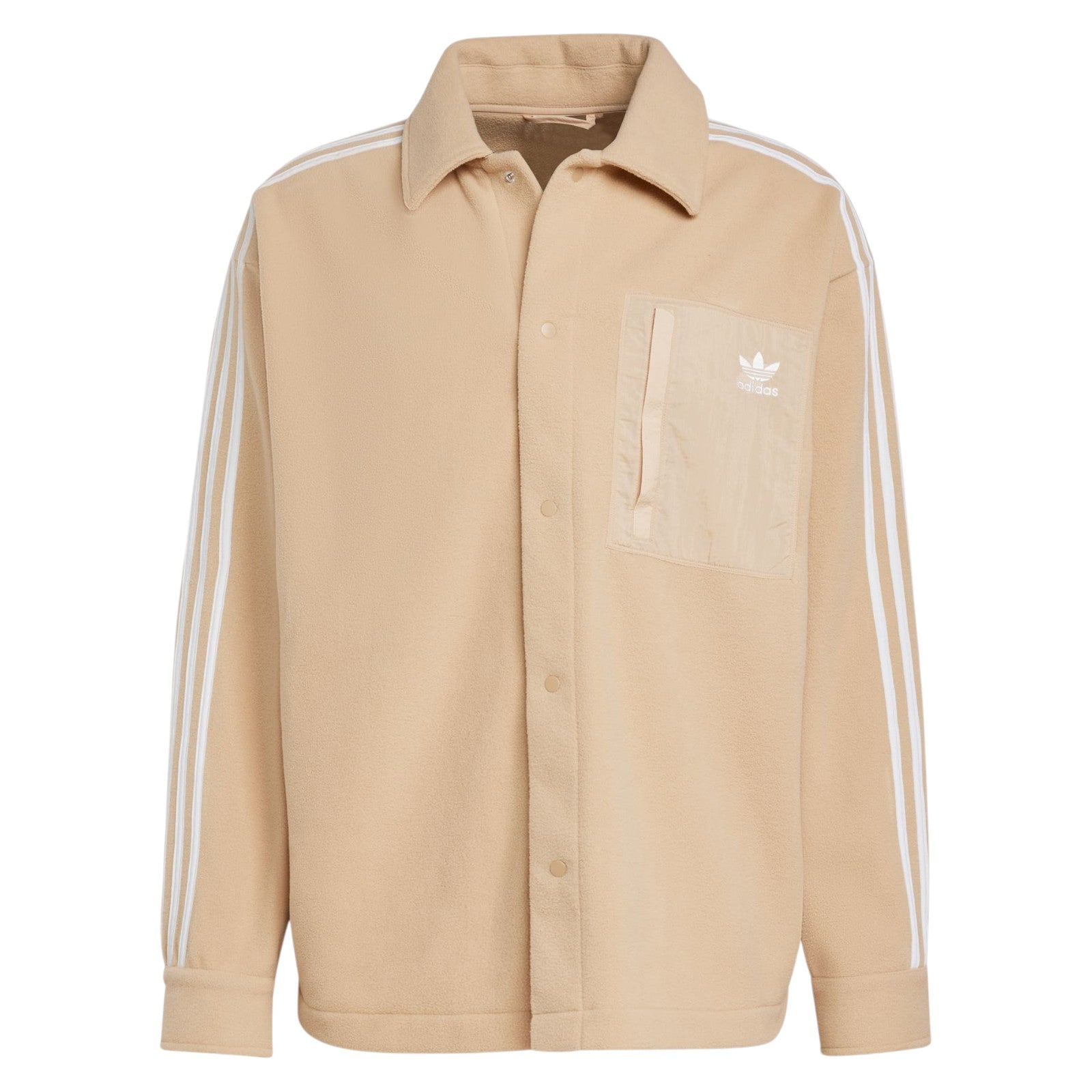 adidas Originals Men's Adicolor Polar Fleece Shirt - Beige