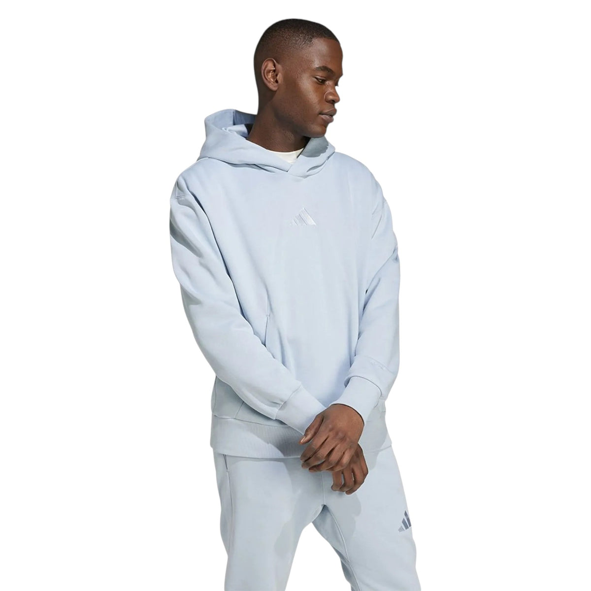 adidas Men's All Szn Fleece Hoodie - Blue