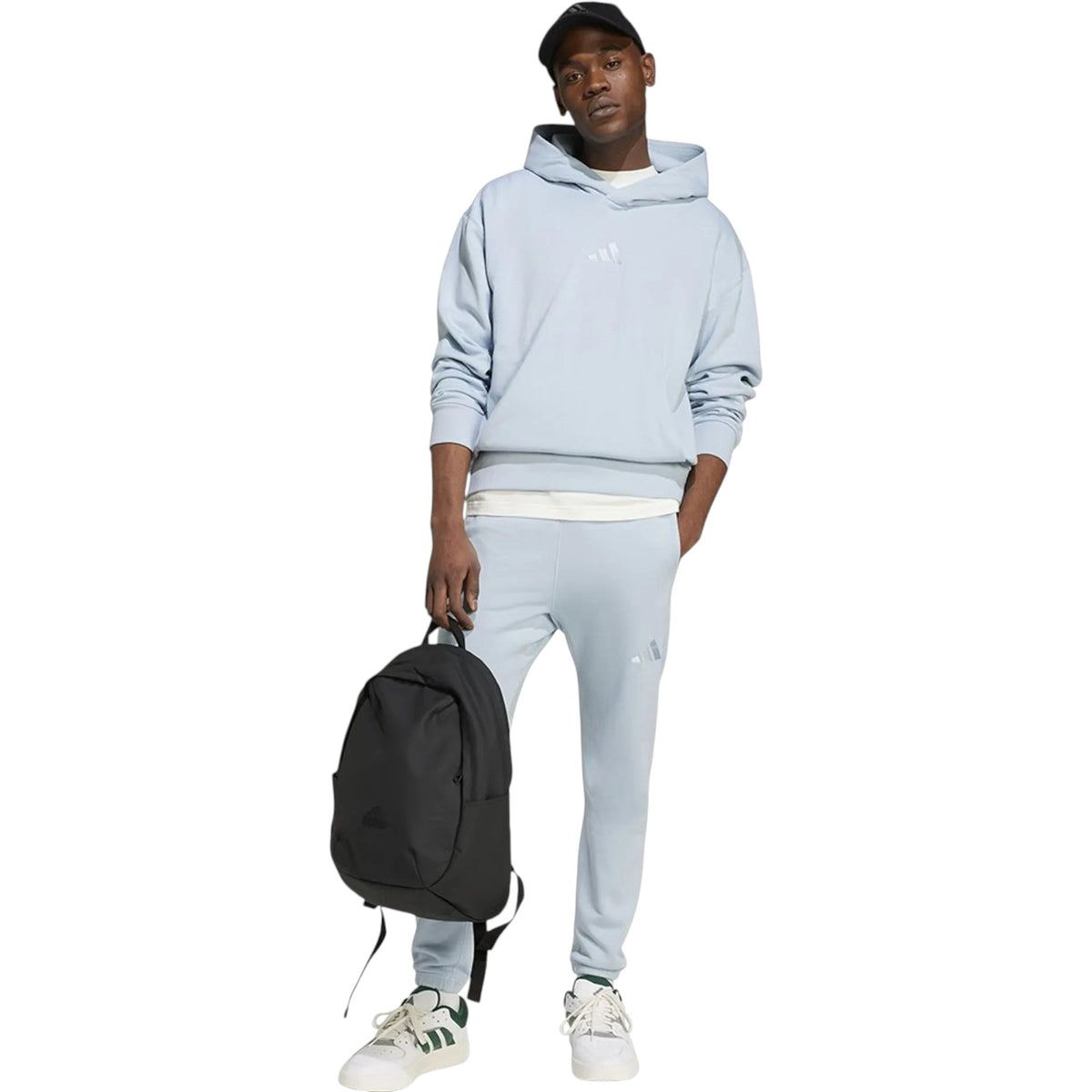 adidas Men's All Szn Fleece Hoodie - Blue