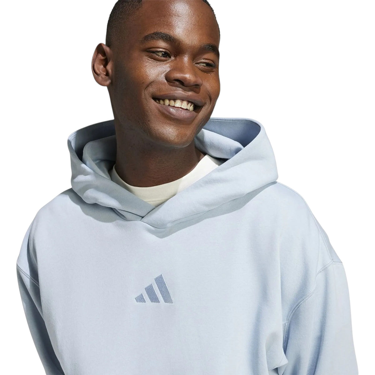 adidas Men's All Szn Fleece Hoodie - Blue