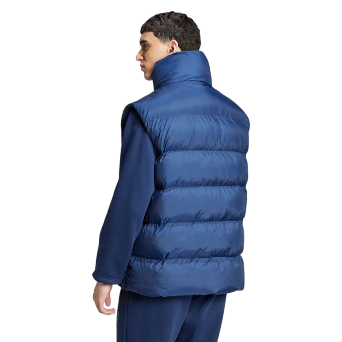 adidas Originals Tonal Puffer Vest Jacket - Navy