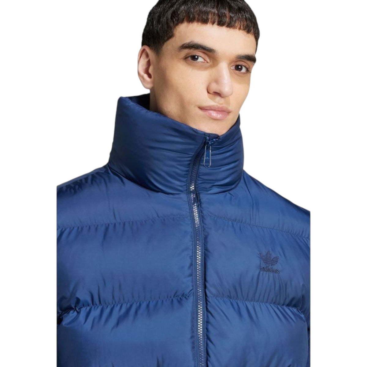 adidas Originals Tonal Puffer Vest Jacket - Navy