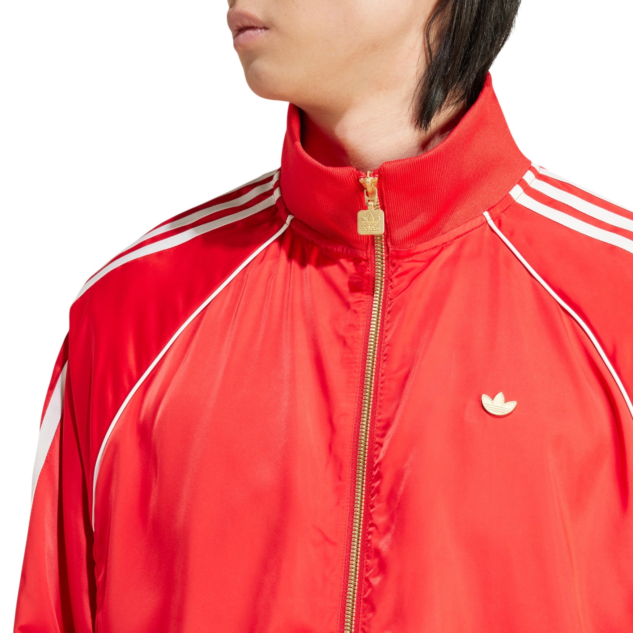 adidas Originals Premium Track Top - Red / Gold
