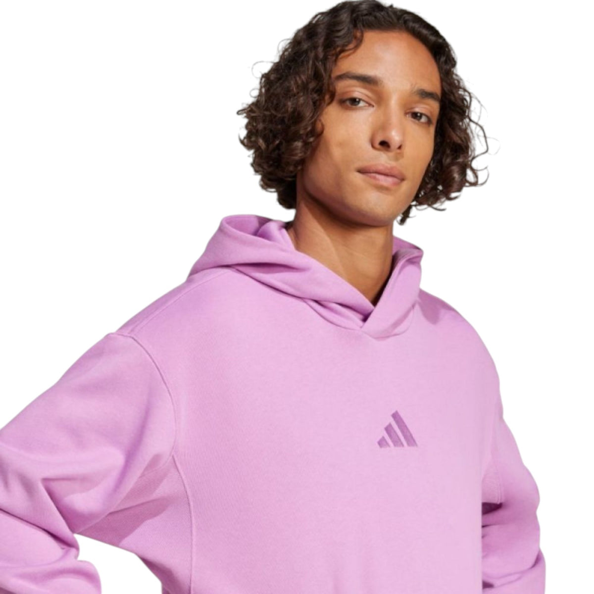 adidas Men's ALL SZN French Terry Hoodie - Purple
