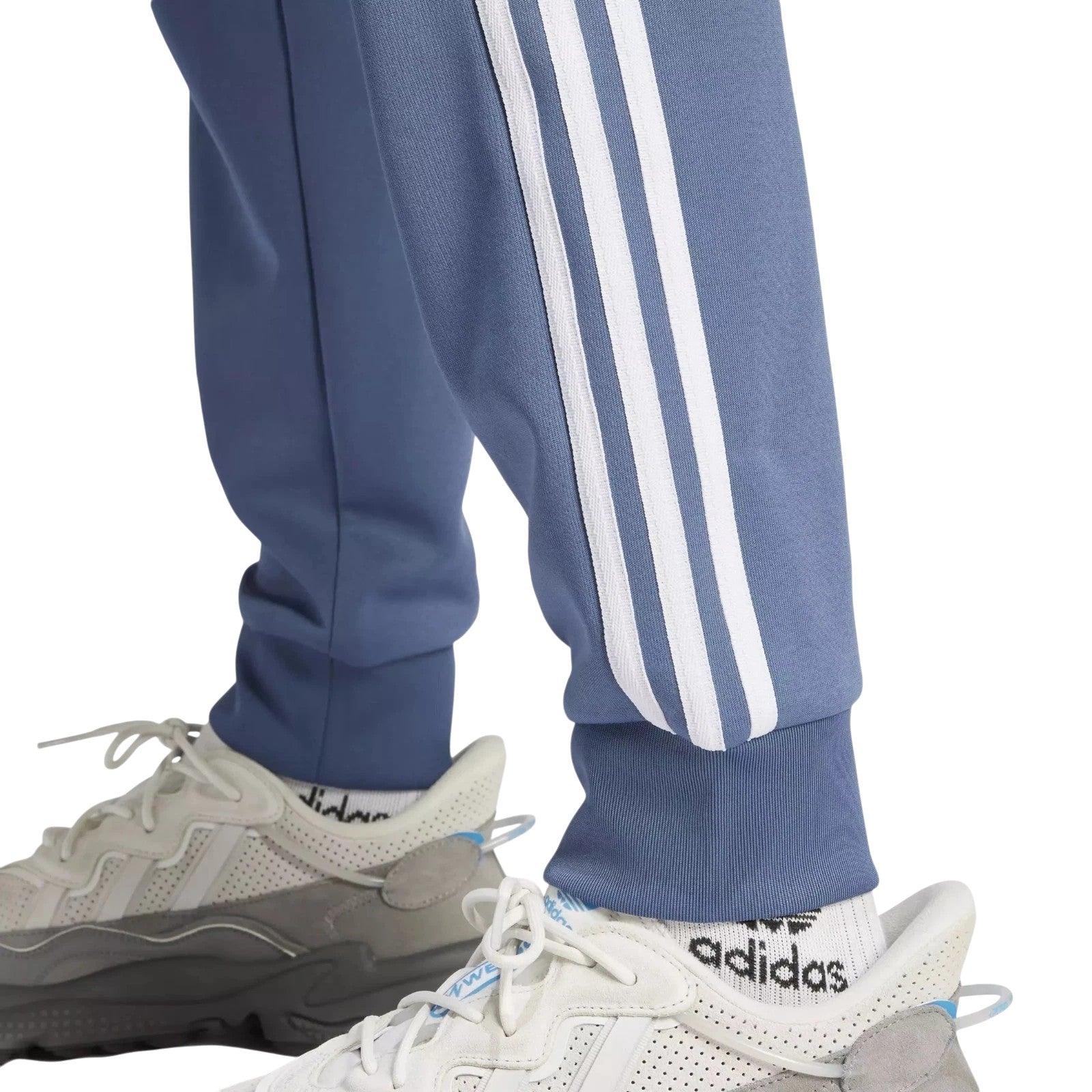 adidas Originals Men's Slim Fit Superstar Track Pants - Blue