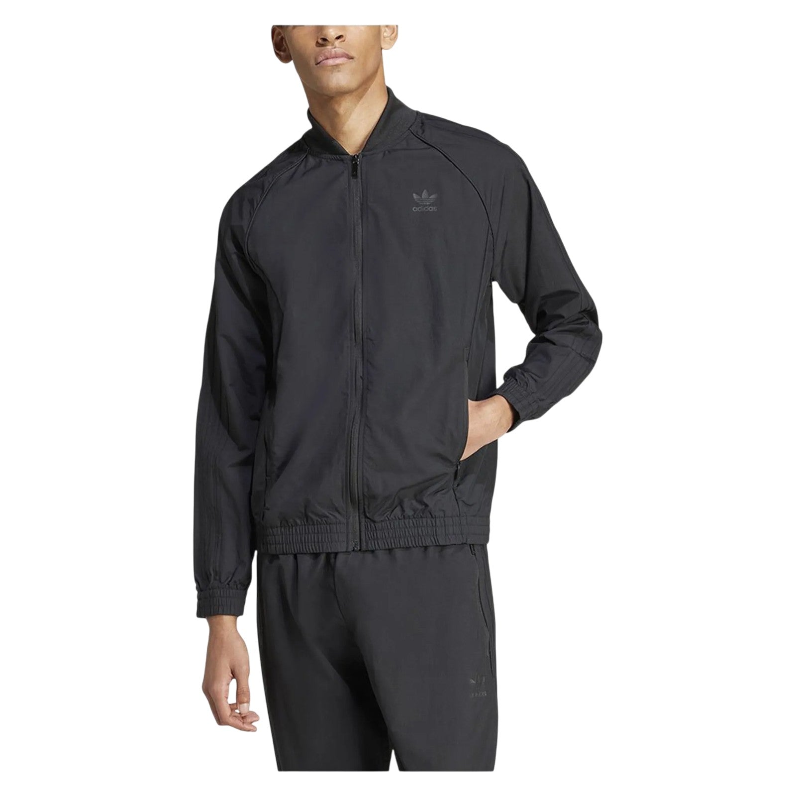 adidas Originals Woven SST Superstar Track Top - Black