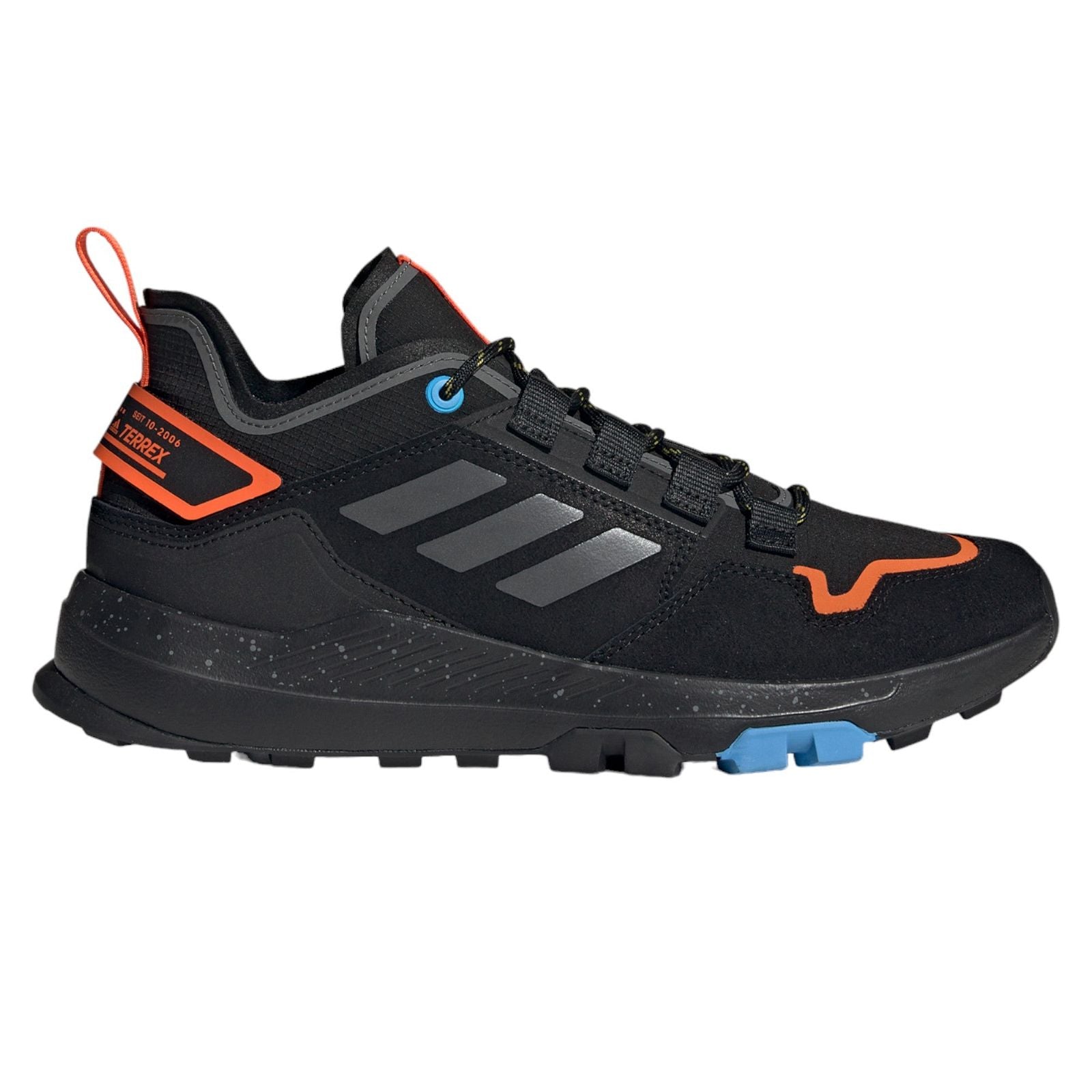 adidas Terrex Hikster Hiking Shoes - Core Black / Grey Five / Impact Orange - ViaductClothing - -