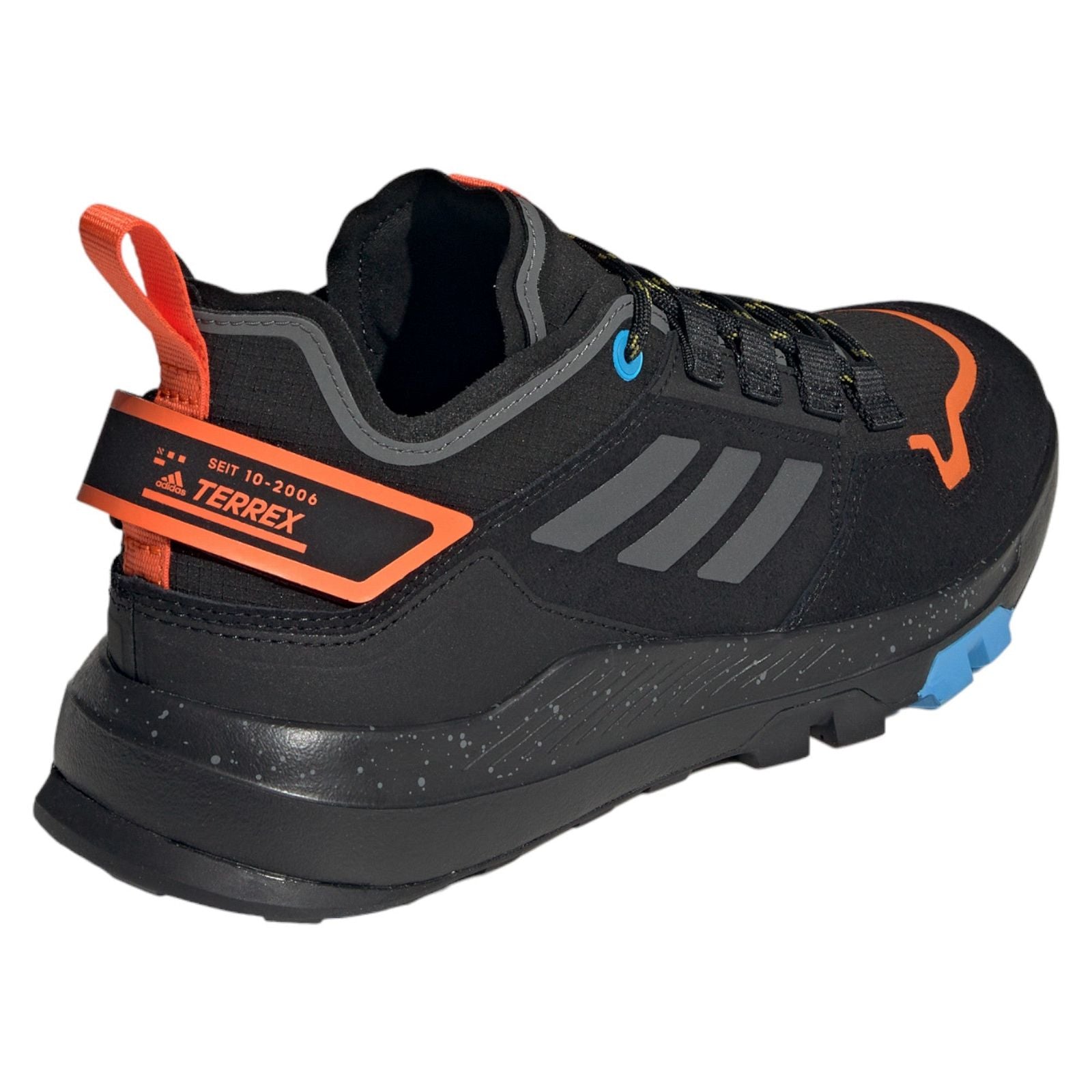 adidas Terrex Hikster Hiking Shoes - Core Black / Grey Five / Impact Orange - ViaductClothing - -