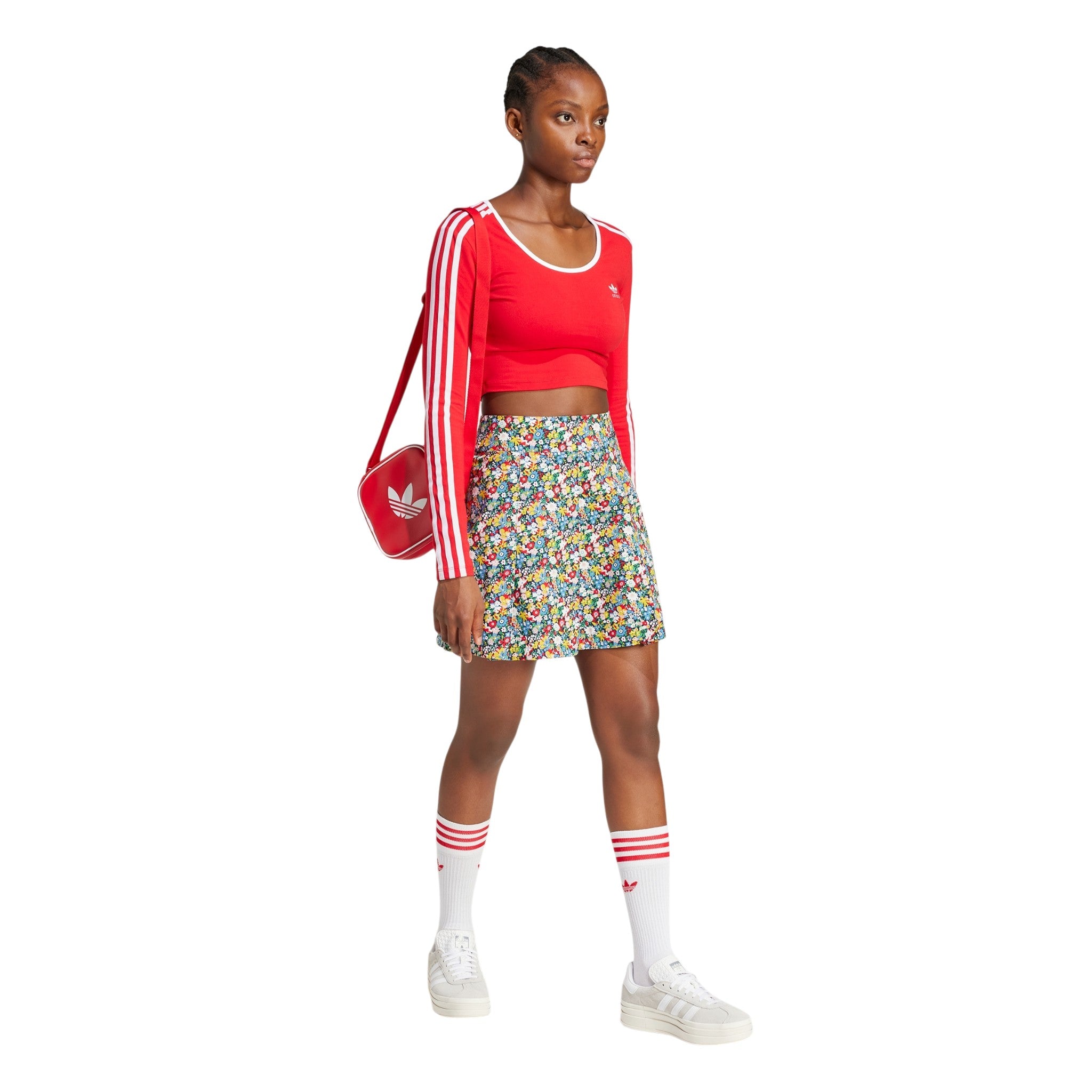 adidas Originals x Liberty London Pleated Floral Skirt - Multi