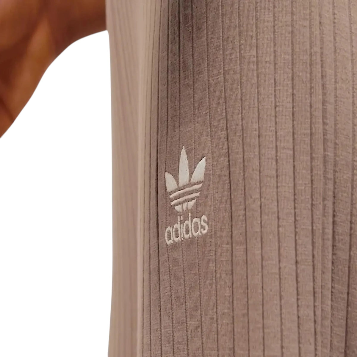 adidas Originals Women's Essentials Wide Rib Pants - Brown