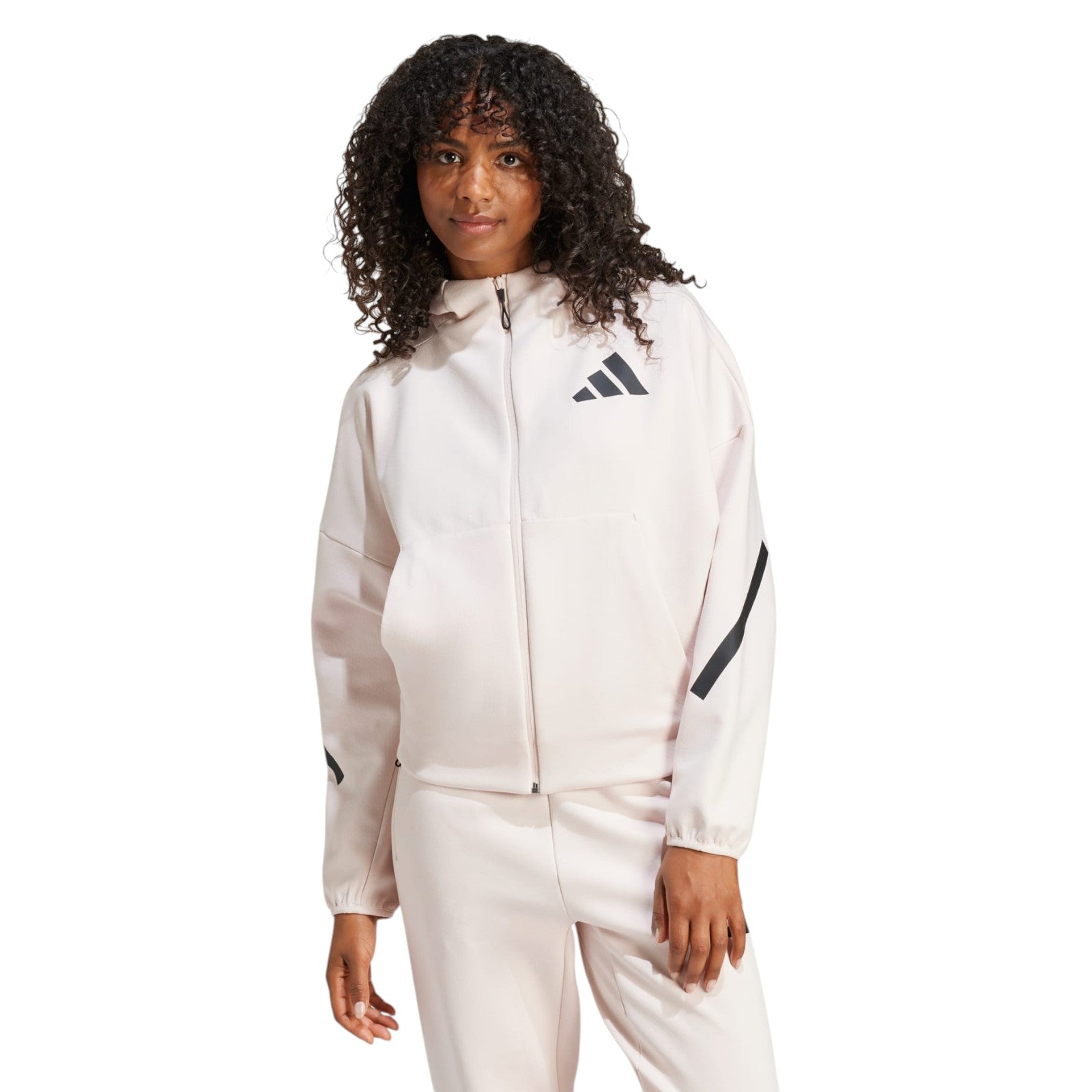 adidas Women's Z.N.E. Full-Zip Hoodie - Wonder Quartz