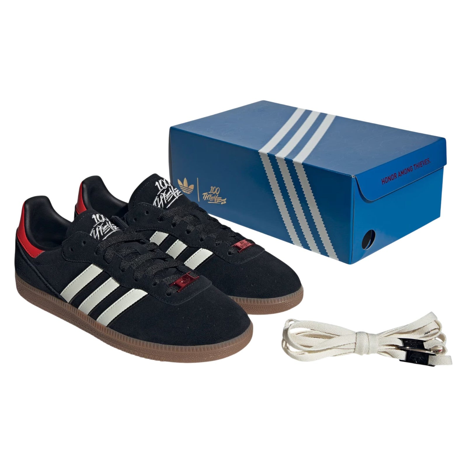 adidas Originals x 100 Thieves Palos Hills Shoes - Black