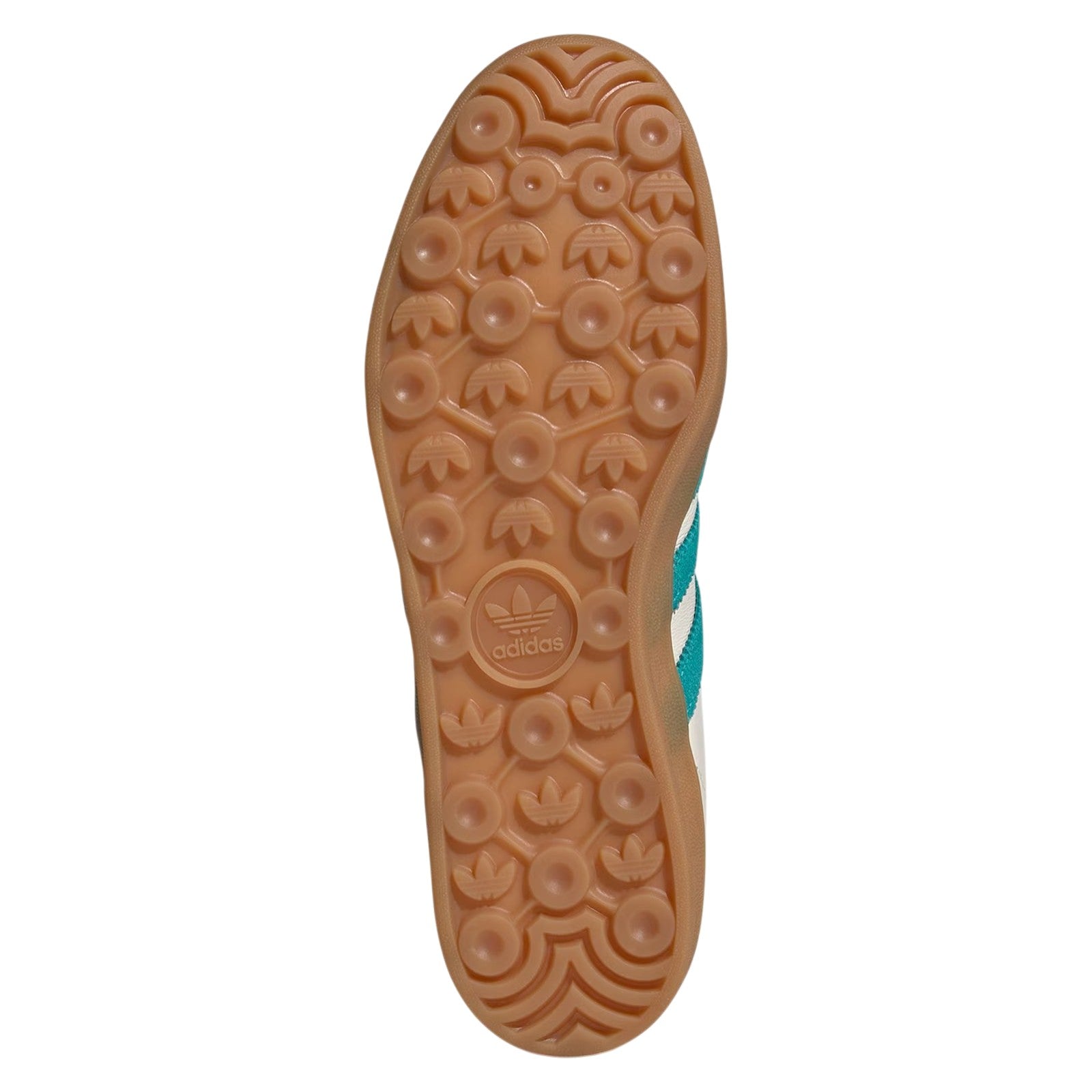 adidas Originals Gazelle Indoor Shoes - Chalk White / Turquoise