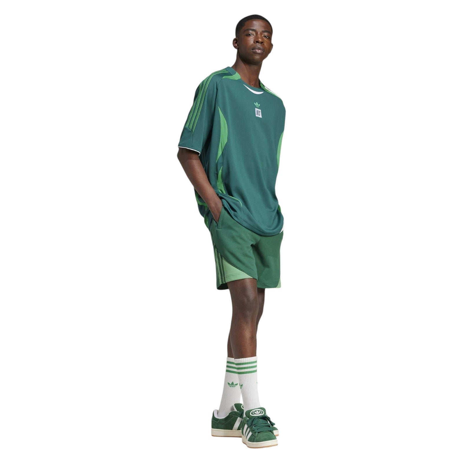 adidas Originals x NTS Radio Jersey T-Shirt - Collegiate Green