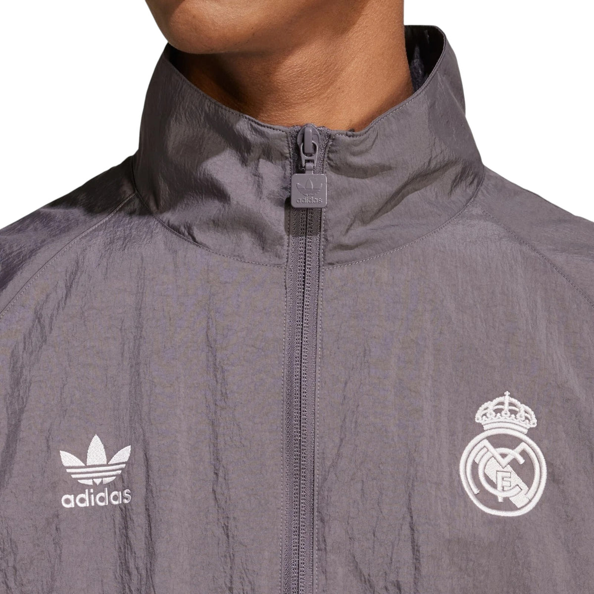 adidas Originals Real Madrid Track Top - Charcoal