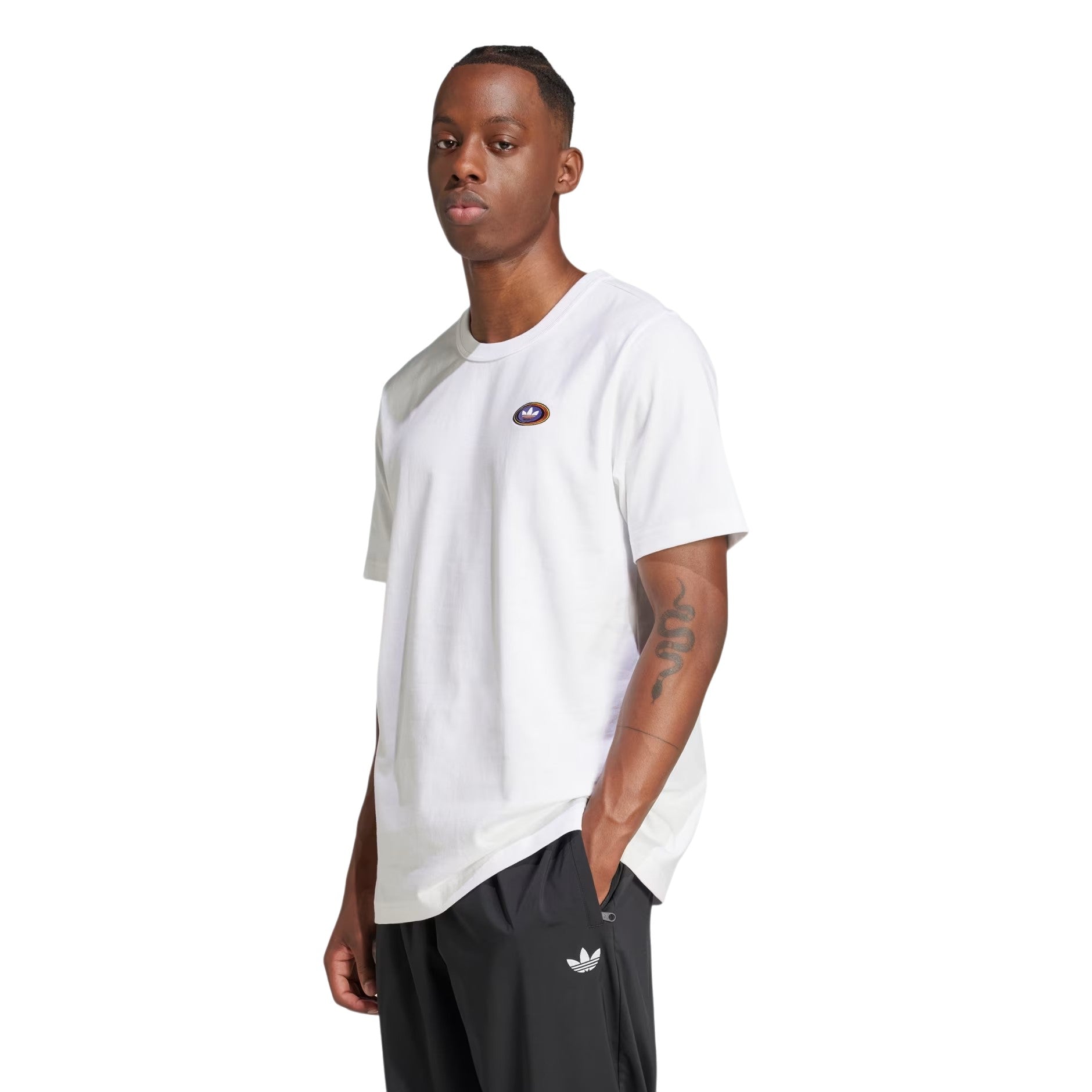adidas Originals 90s Graphic Print T Shirt - White