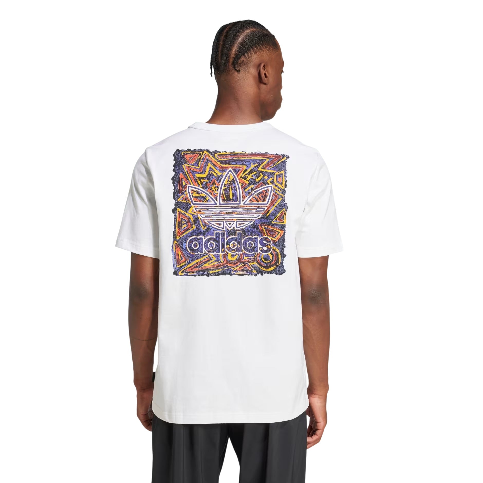 adidas Originals 90s Graphic Print T Shirt - White