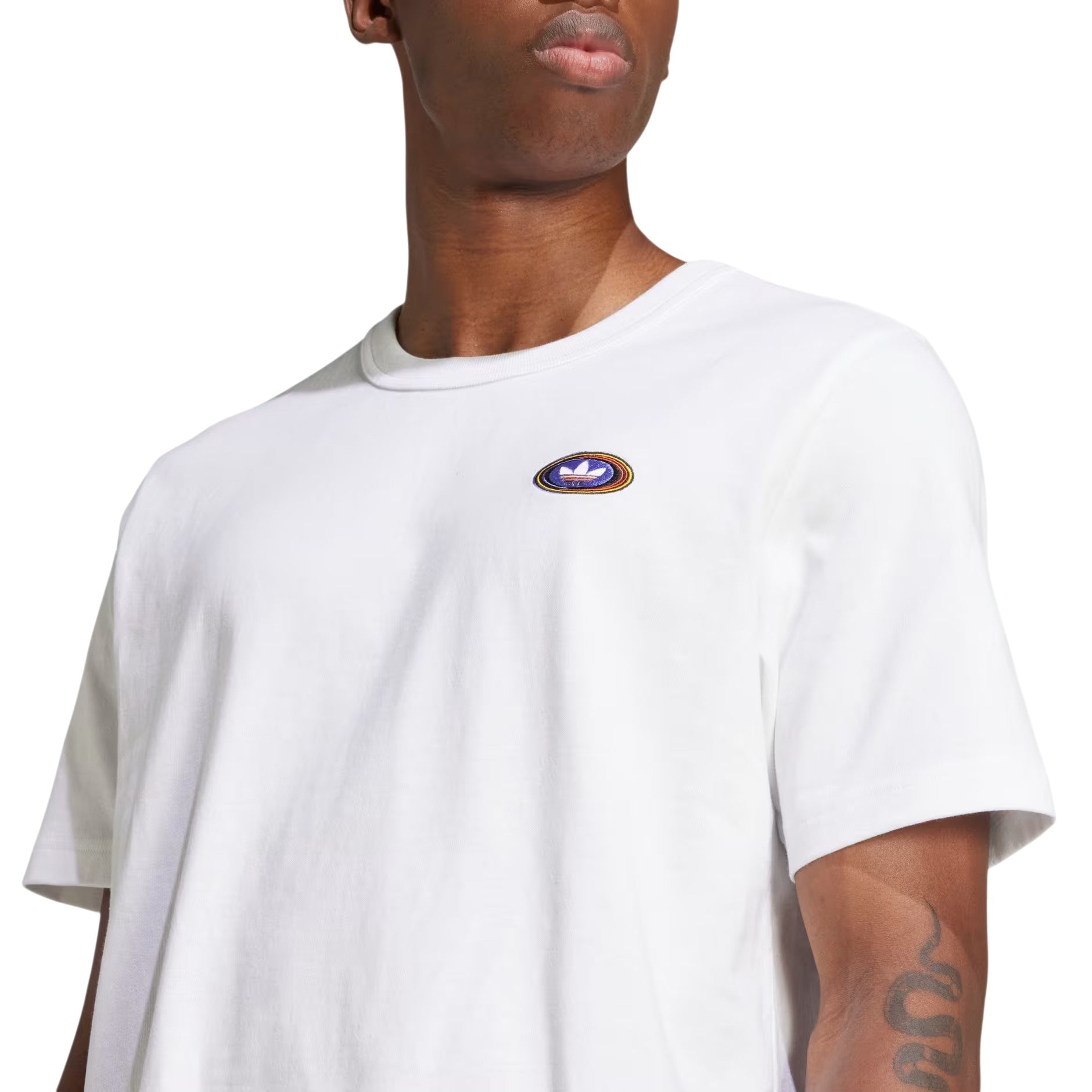 adidas Originals 90s Graphic Print T Shirt - White