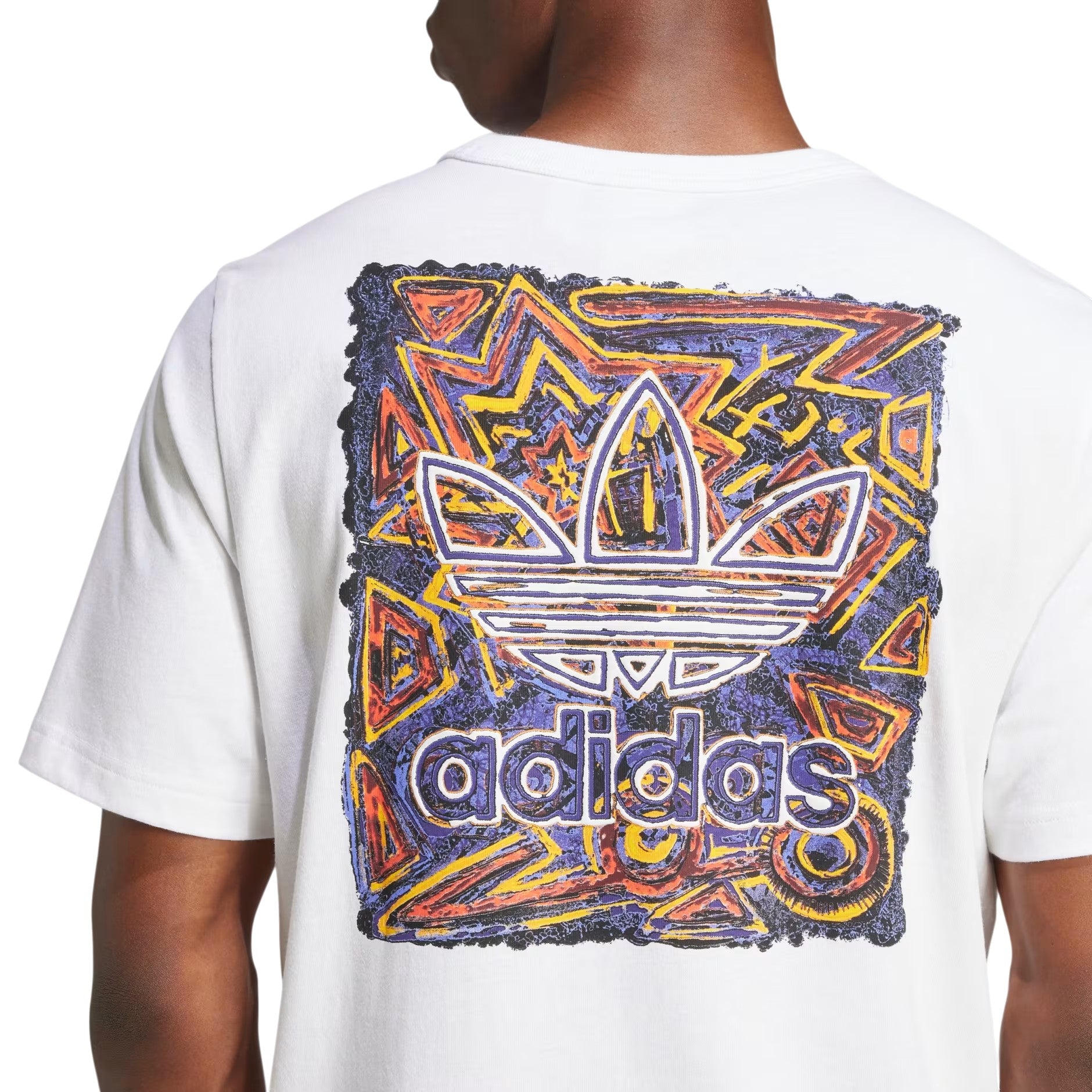 adidas Originals 90s Graphic Print T Shirt - White