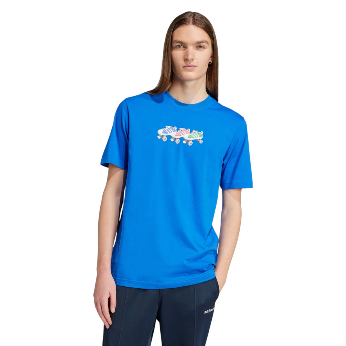 adidas Originals Superstar Roller Graphic T-Shirt - Blue