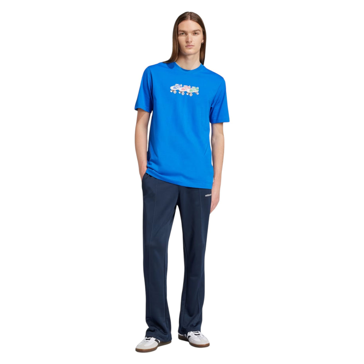 adidas Originals Superstar Roller Graphic T-Shirt - Blue