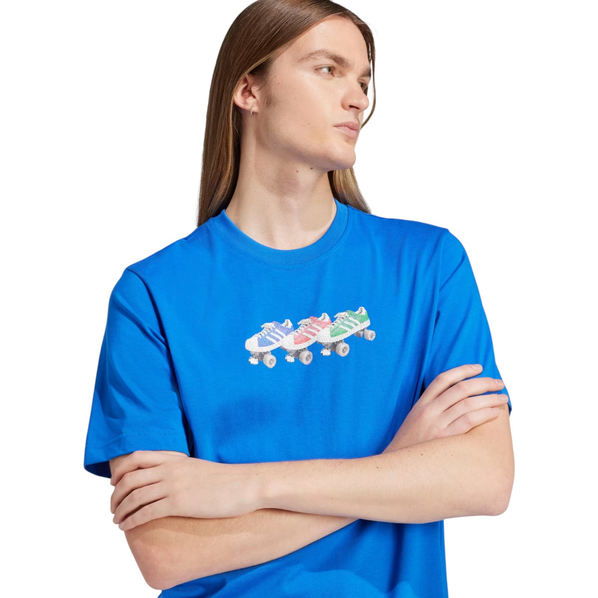 adidas Originals Superstar Roller Graphic T-Shirt - Blue