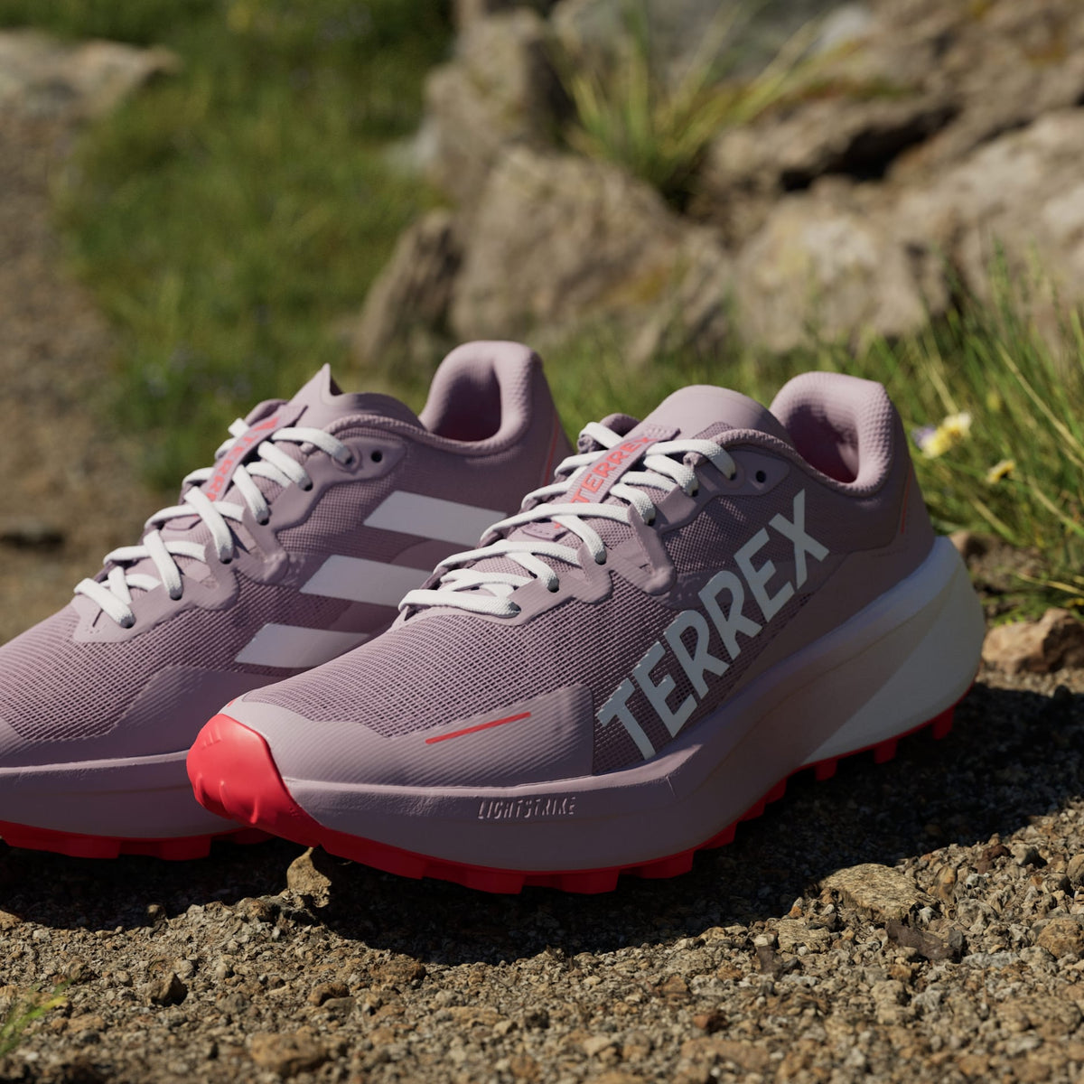 adidas Women's Terrex Agravic 3 Trail Running Shoes - Purple