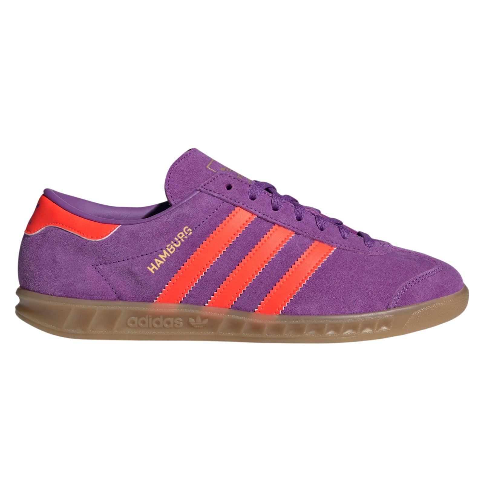 adidas Originals Womens Hamburg Shoes - Active Purple / Solar Red