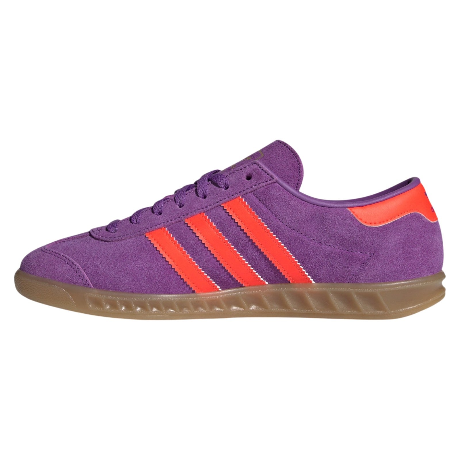 adidas Originals Womens Hamburg Shoes - Active Purple / Solar Red