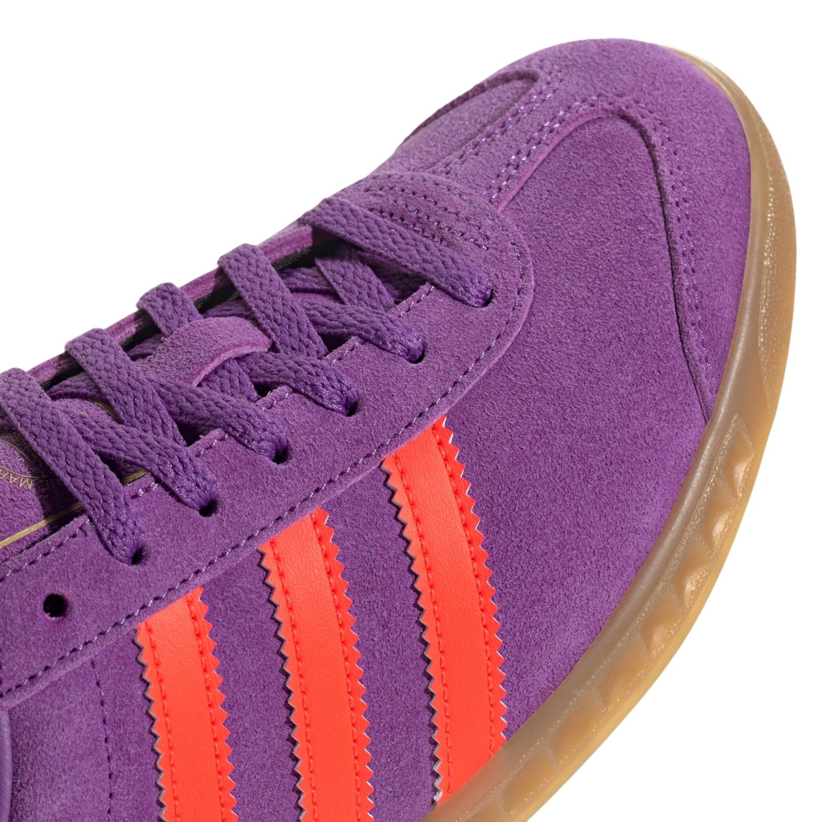 adidas Originals Womens Hamburg Shoes - Active Purple / Solar Red
