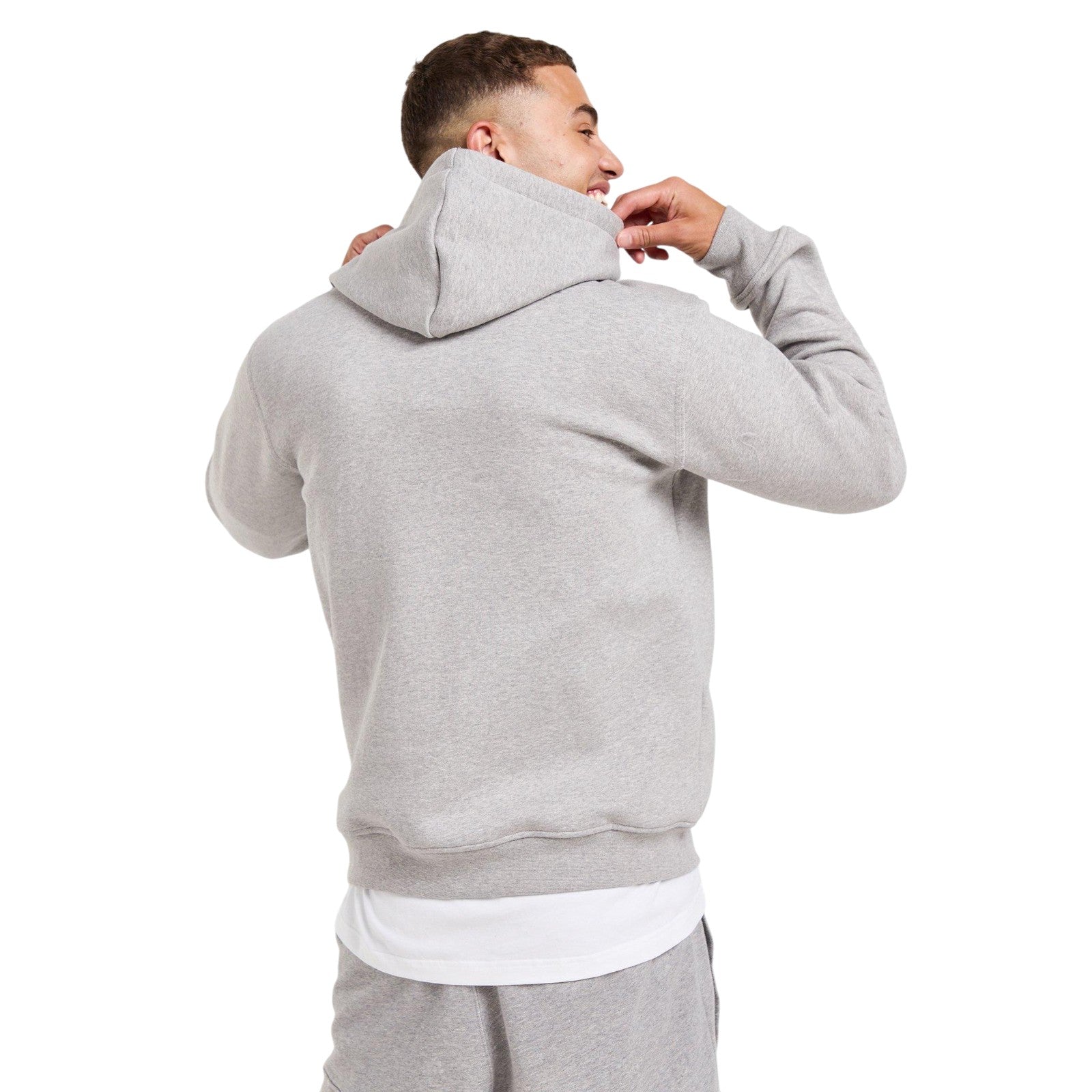 adidas Originals Men's Trefoil Essentials Hoodie - Grey