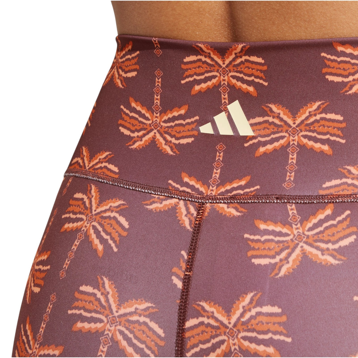 adidas x FARM Women's Rio 7/8 Leggings - Brown