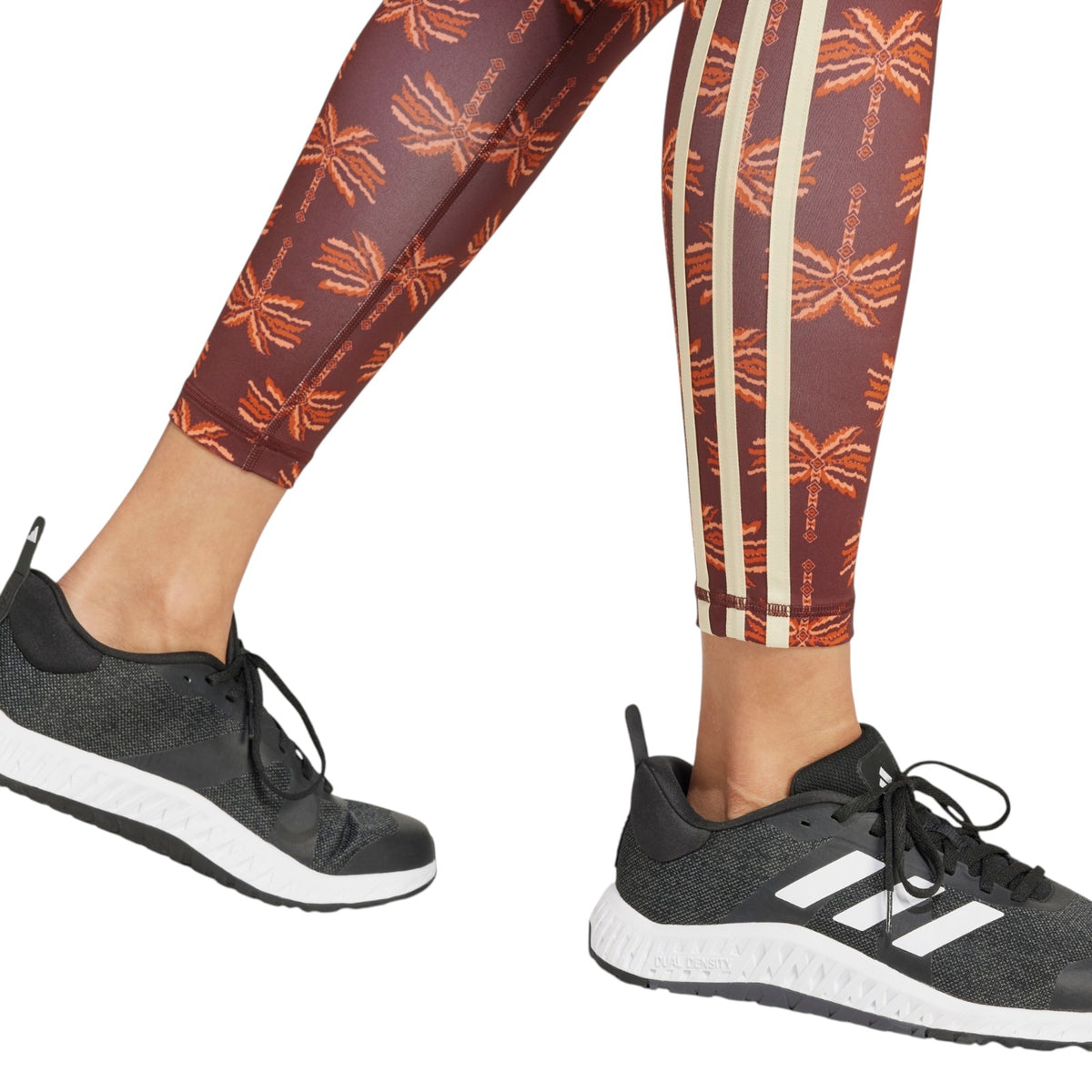 adidas x FARM Women's Rio 7/8 Leggings - Brown