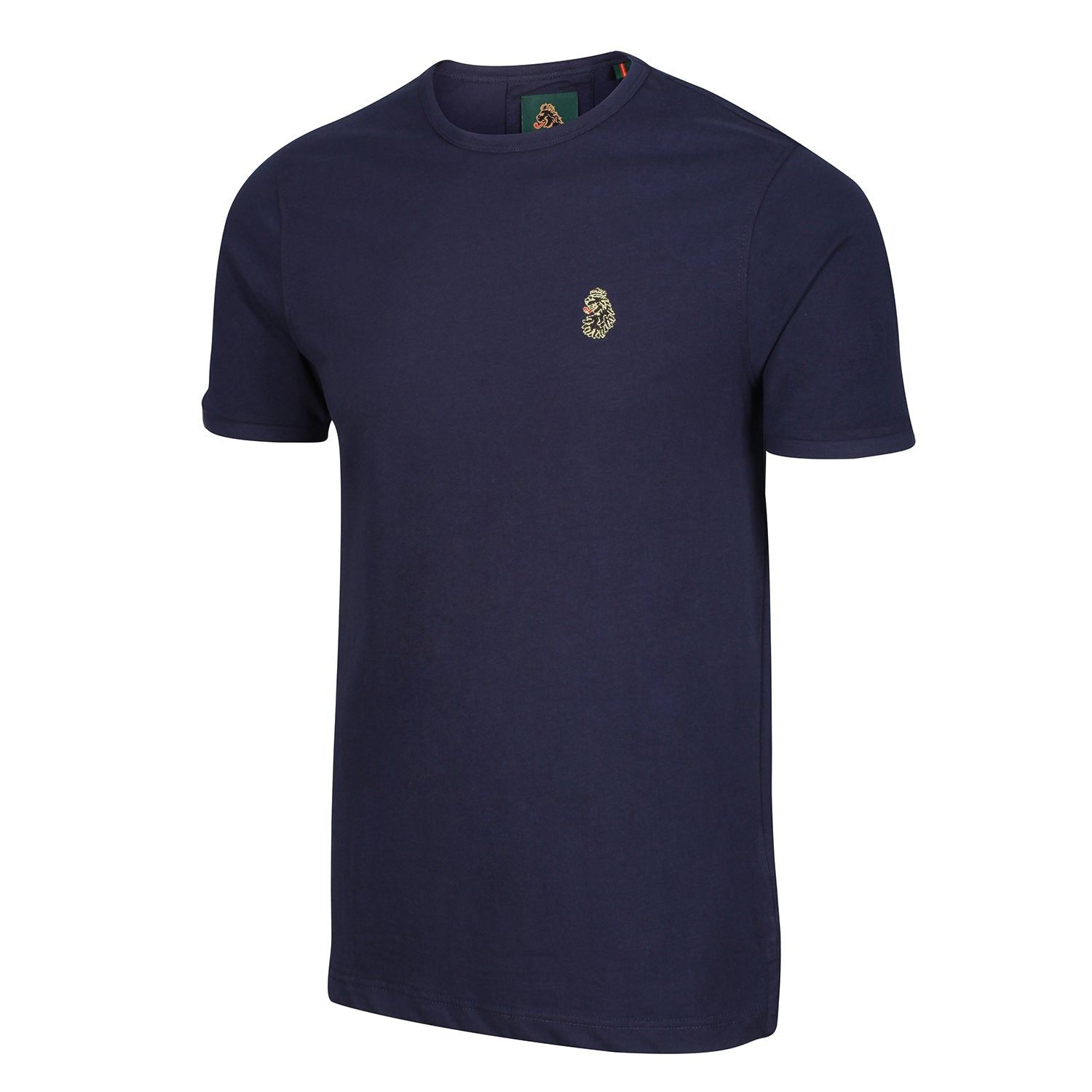 Luke 1977 Traff Core Crew Neck T Shirt - Dark Navy - ViaductClothing - -