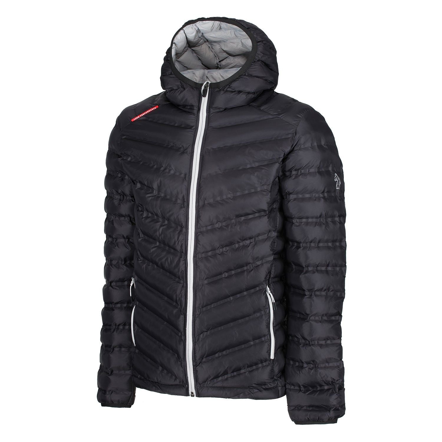 Luke 1977 Worldy Padded Jacket - Jet Black - ViaductClothing - -