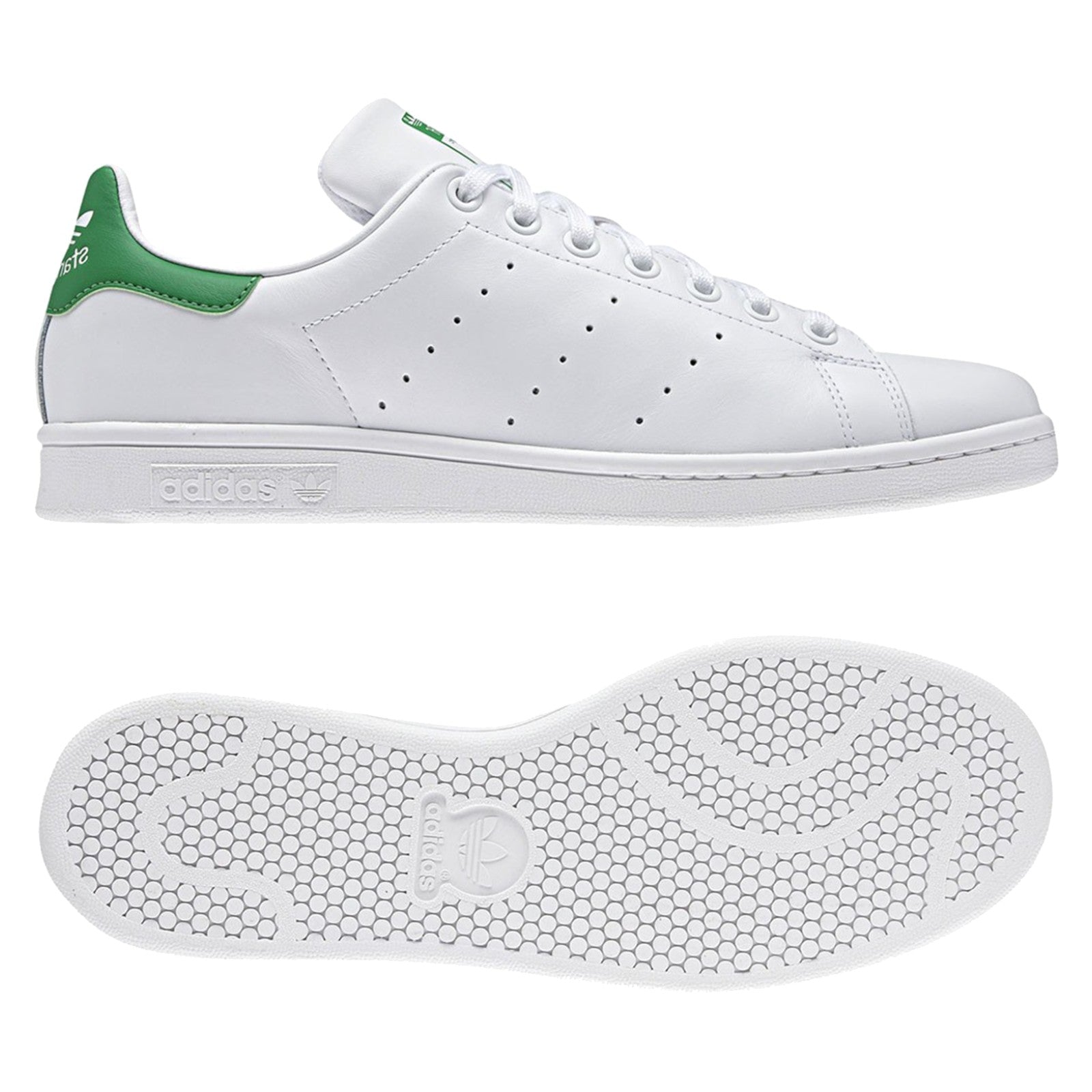 adidas Originals Stan Smith Trainers - White & Green