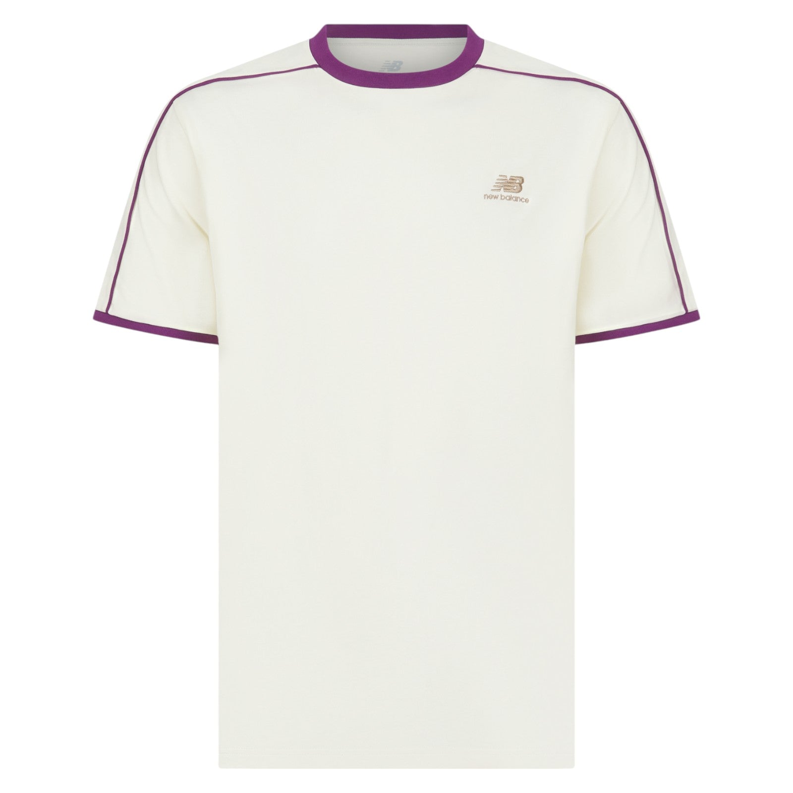 New Balance Size Pipet T Shirt - Off White