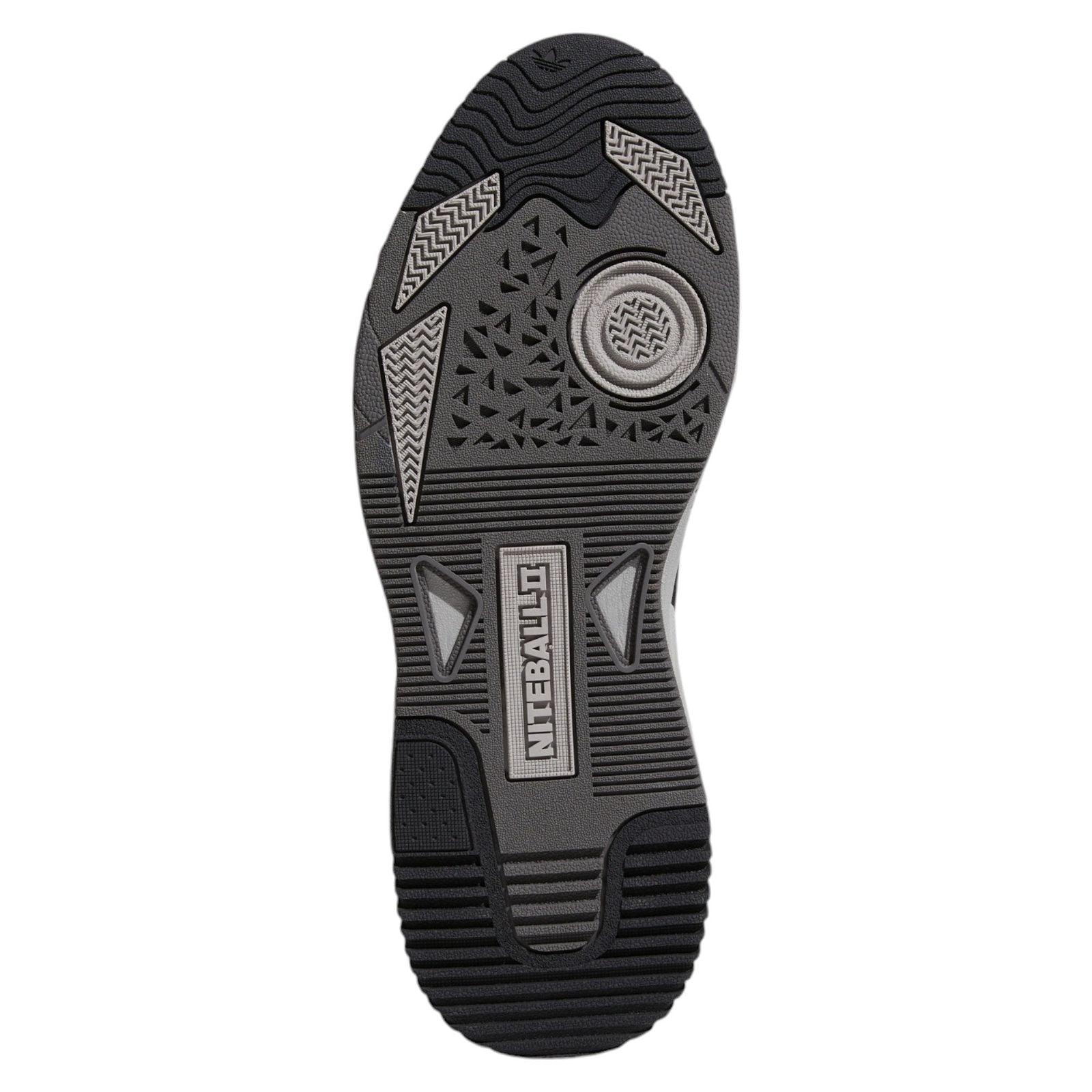 adidas Originals Niteball 2.0 Shoes - Core Black / Mgh Solid Grey - ViaductClothing - -