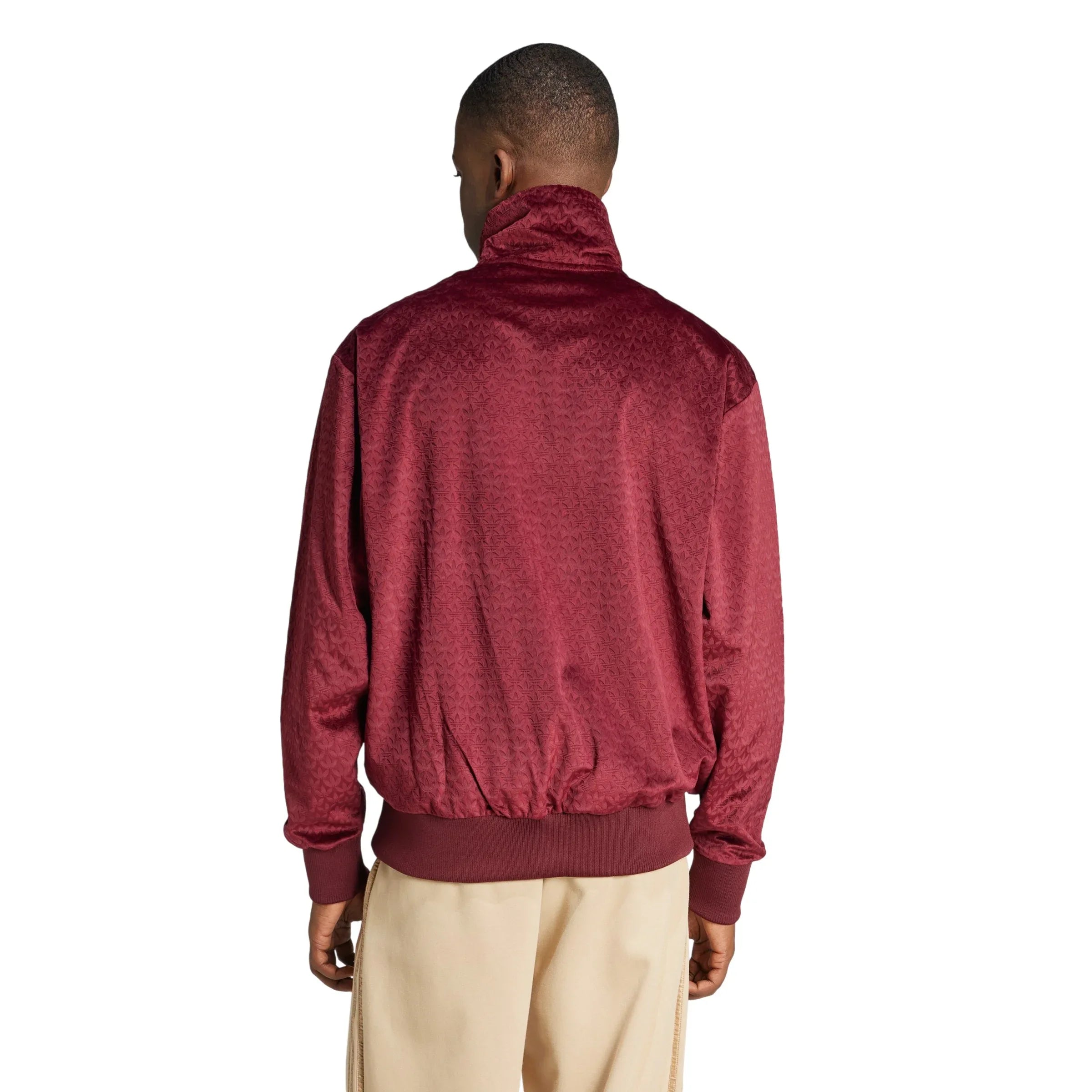 adidas Originals Monogram Track Top - Burgundy - ViaductClothing