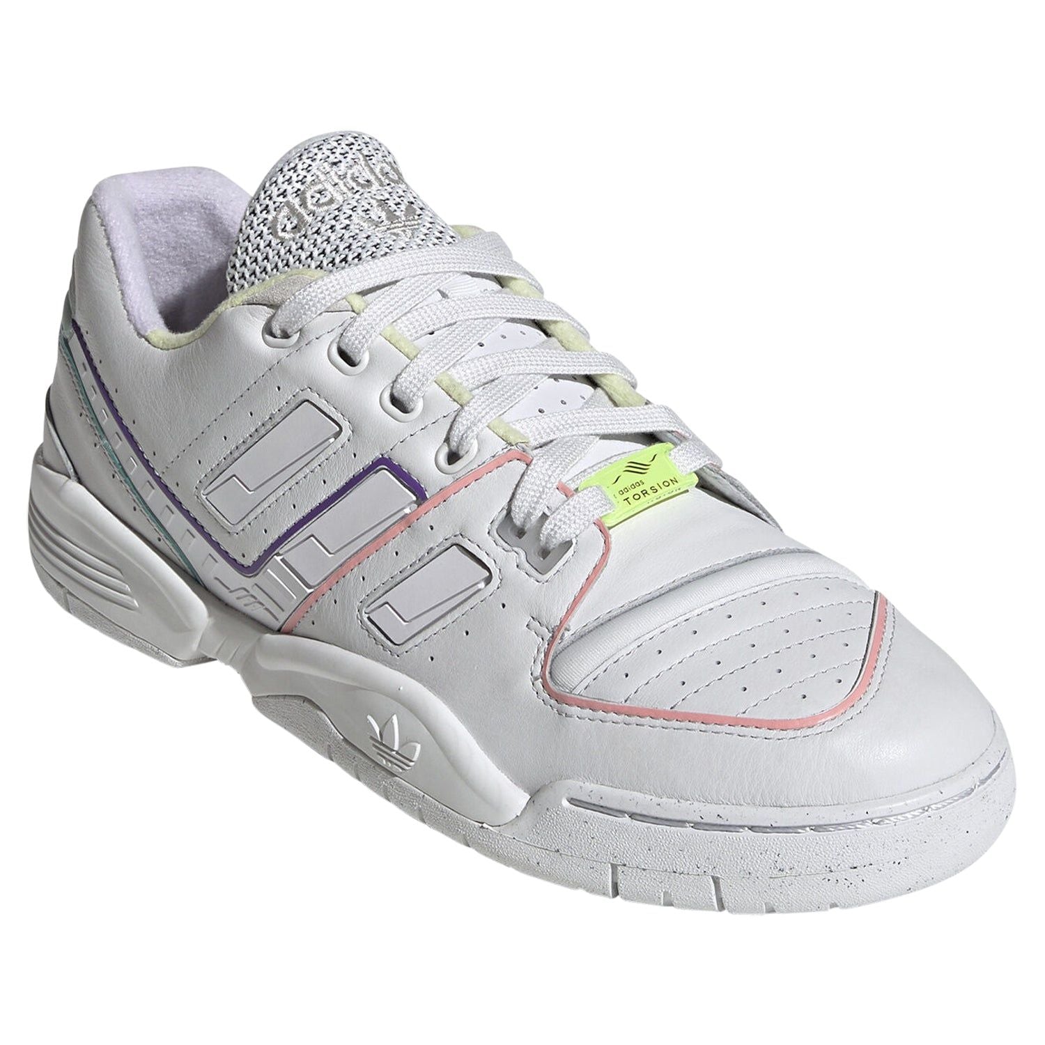 adidas Originals Unisex Torsion Comp Shoes - White/Multi - ViaductClothing - -