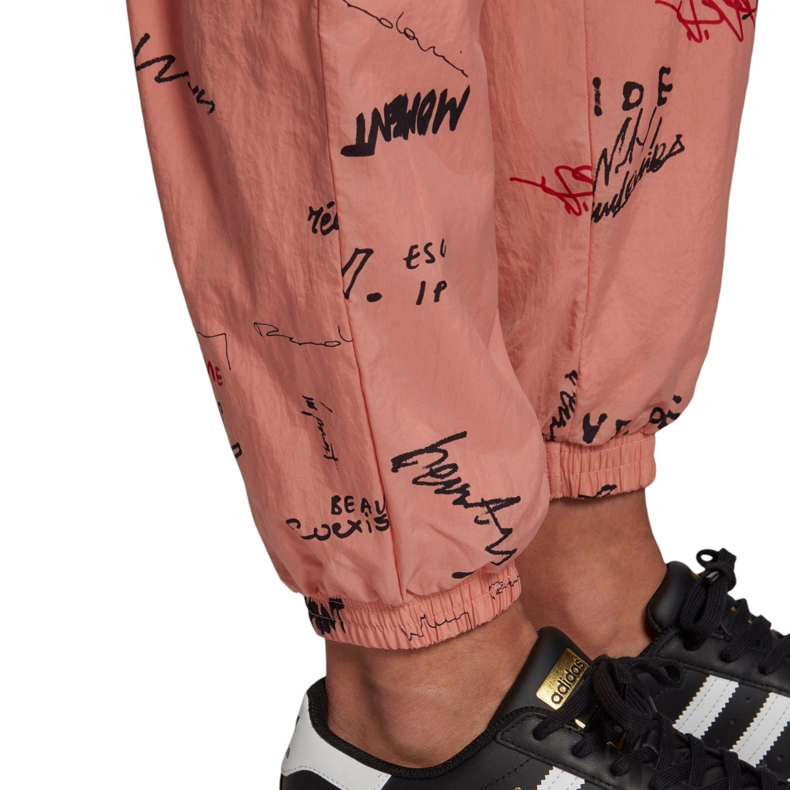 adidas Originals Women's R.Y.V. Track Pants - Trace Pink / Multicolor - ViaductClothing - -