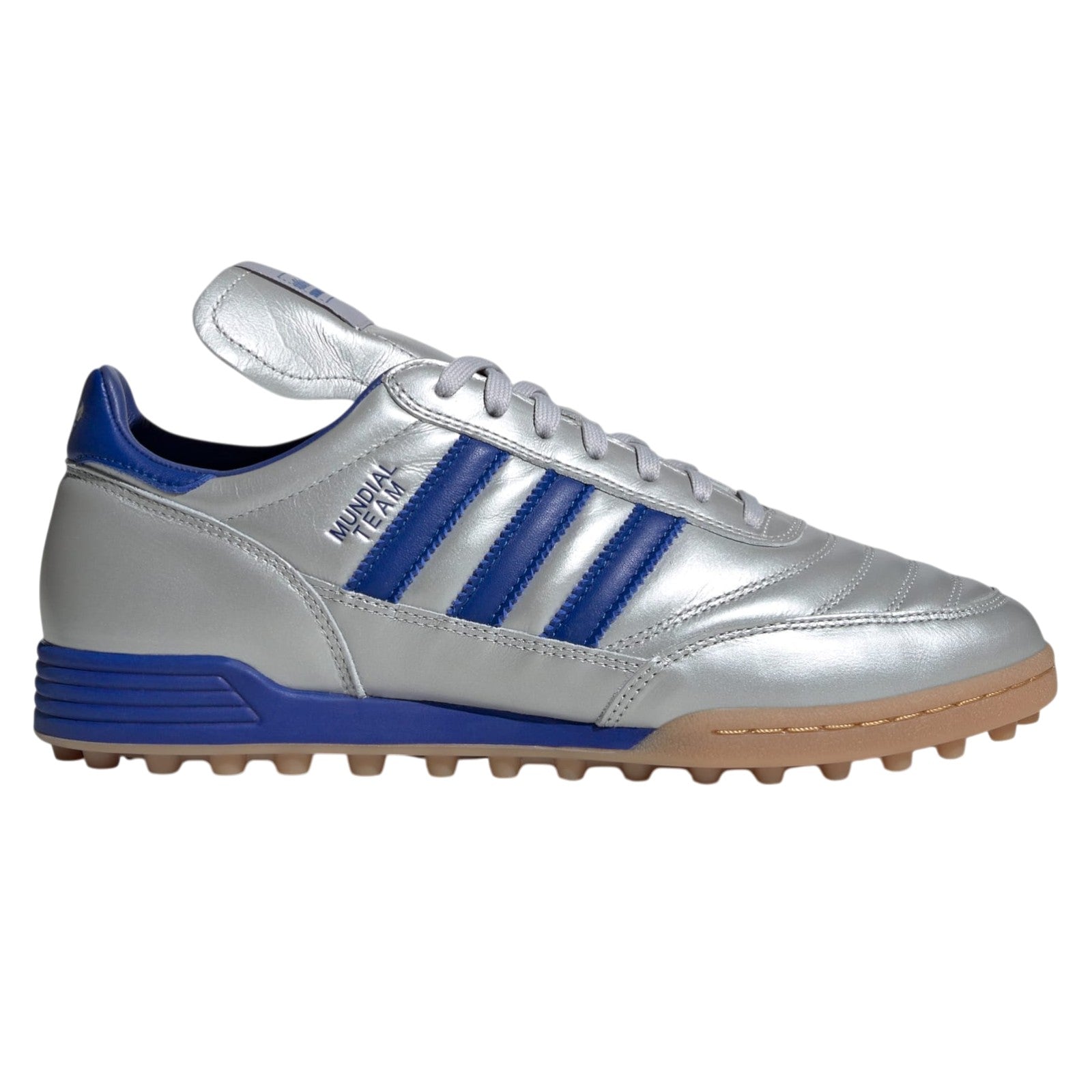 adidas Originals Mundial Team Turf Football Trainers - Silver Metallic