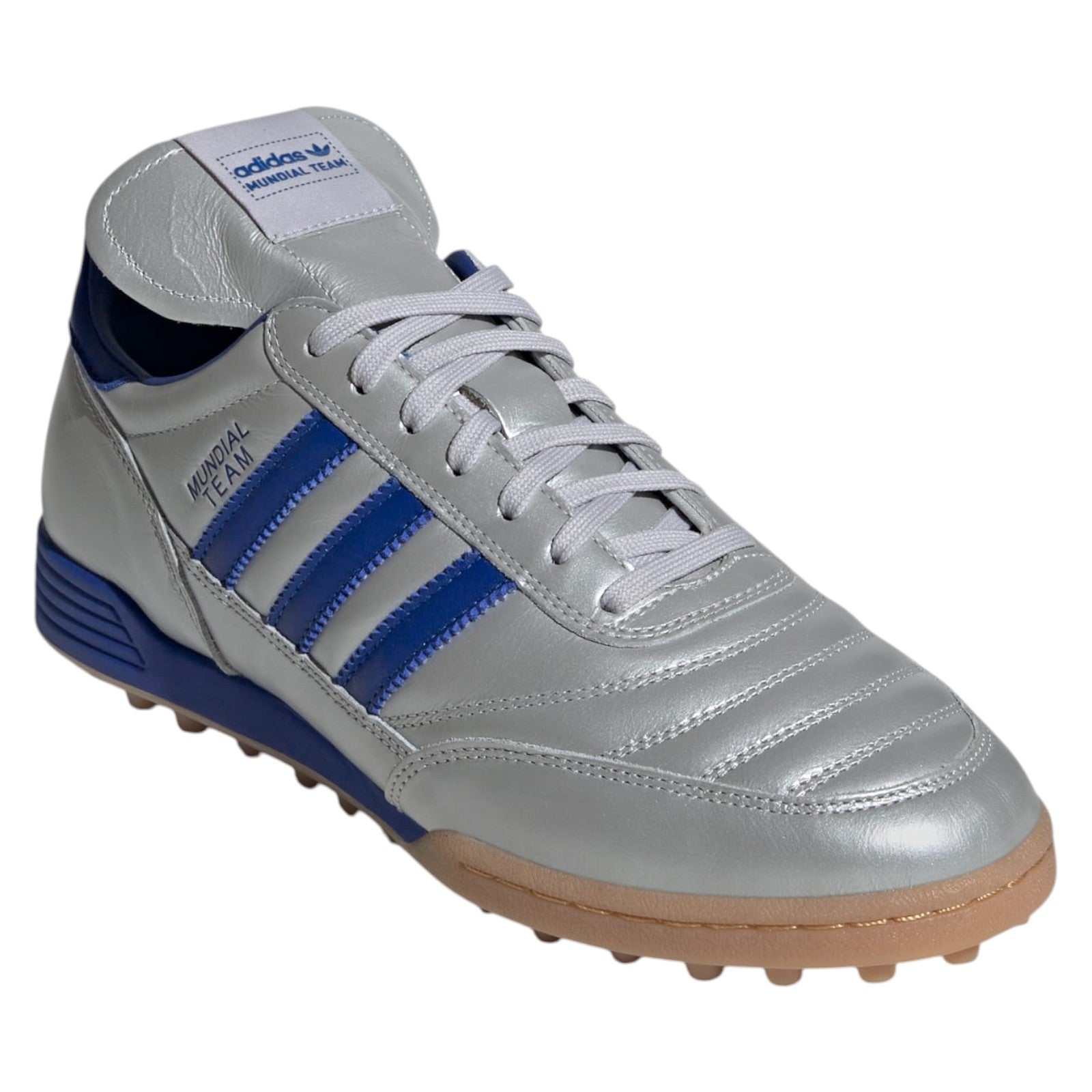 adidas Originals Mundial Team Turf Football Trainers - Silver Metallic